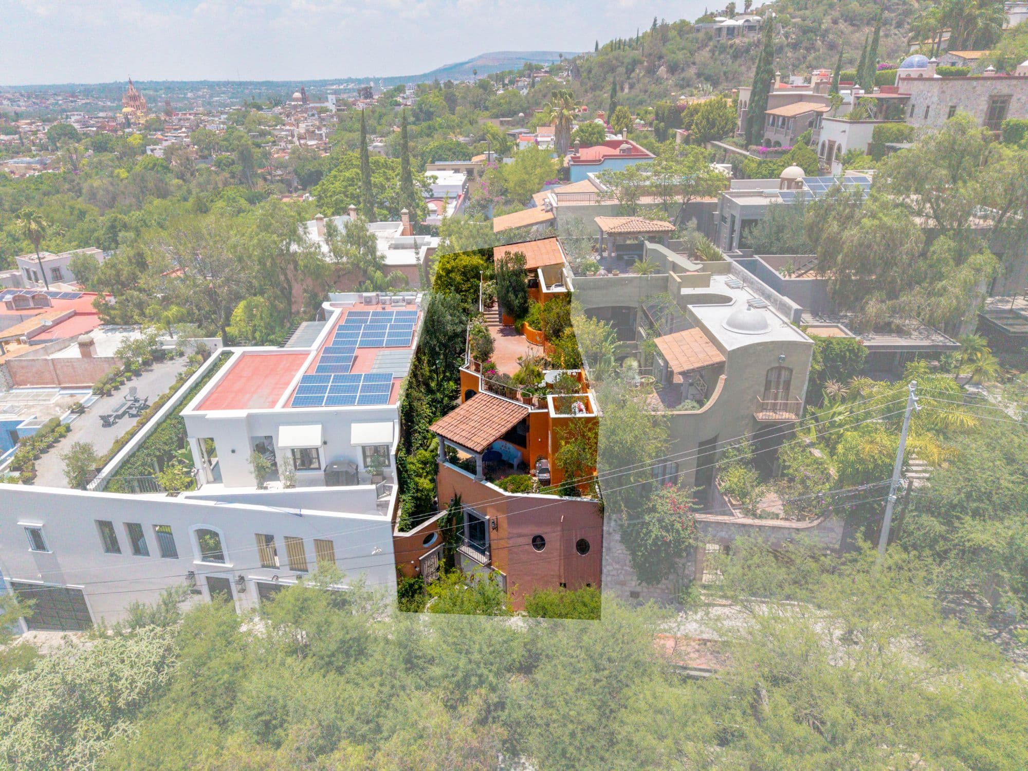 Casa Cascada — Ojo de Agua, San Miguel de Allende — photo 20 — hillside sanctuary with panoramic valley views