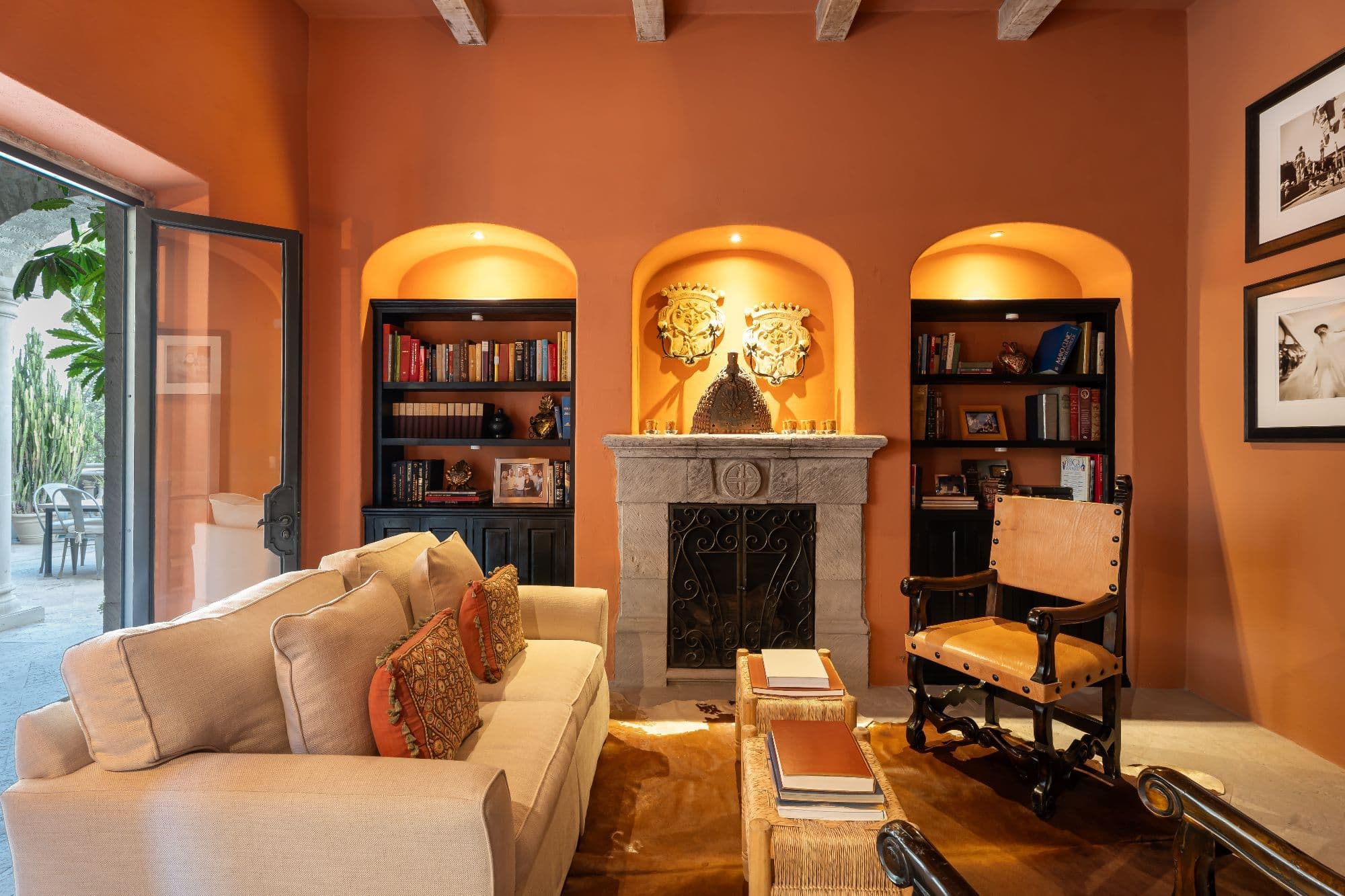 Casa Colonial — Ojo de Agua, San Miguel de Allende — photo 4 — warm amber sanctuary, rustic elegance awaits