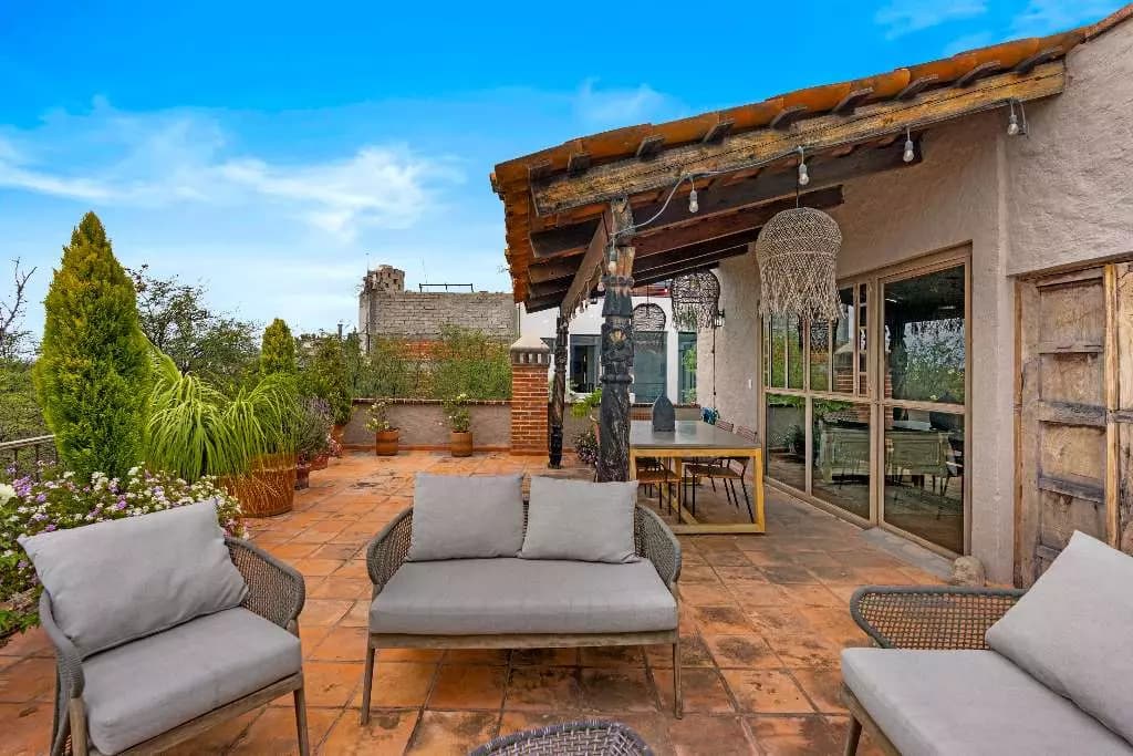 Casa Roka En El Obraje — El Obraje, San Miguel de Allende — photo 5 — rustic terracotta oasis with charming character