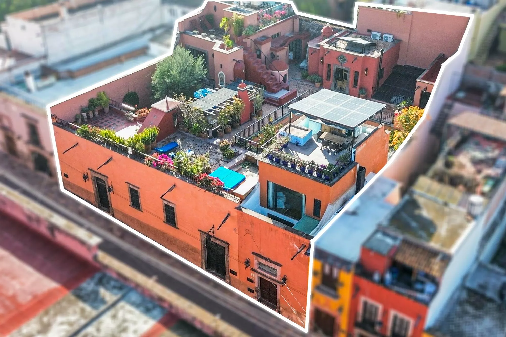 Casa de la Canal — Centro, San Miguel de Allende — photo 2 — vibrant rooftop oasis, authentic colonial elegance