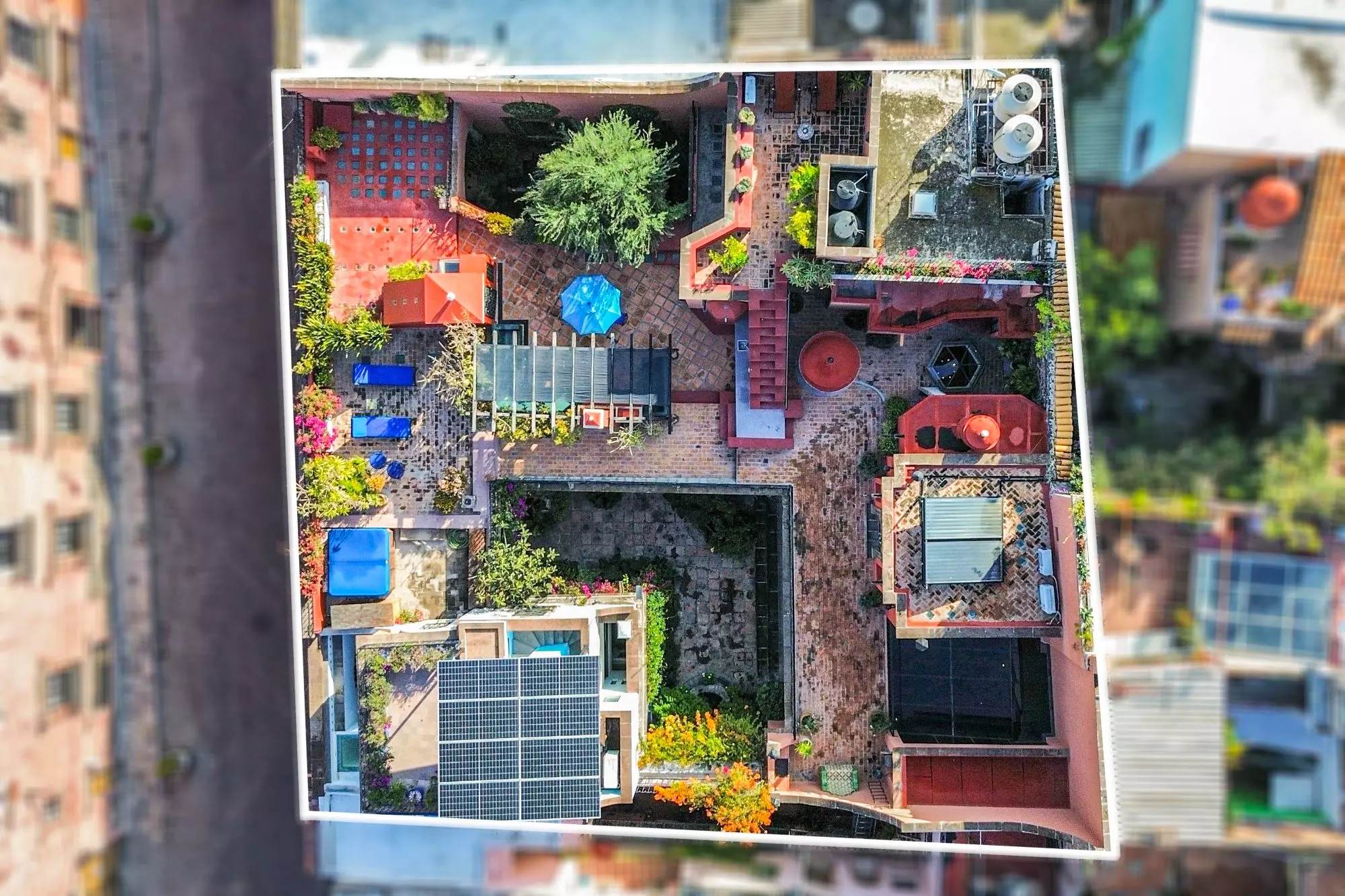 Casa de la Canal — Centro, San Miguel de Allende — photo 20 — charming courtyard oasis, verdant gardens flourish
