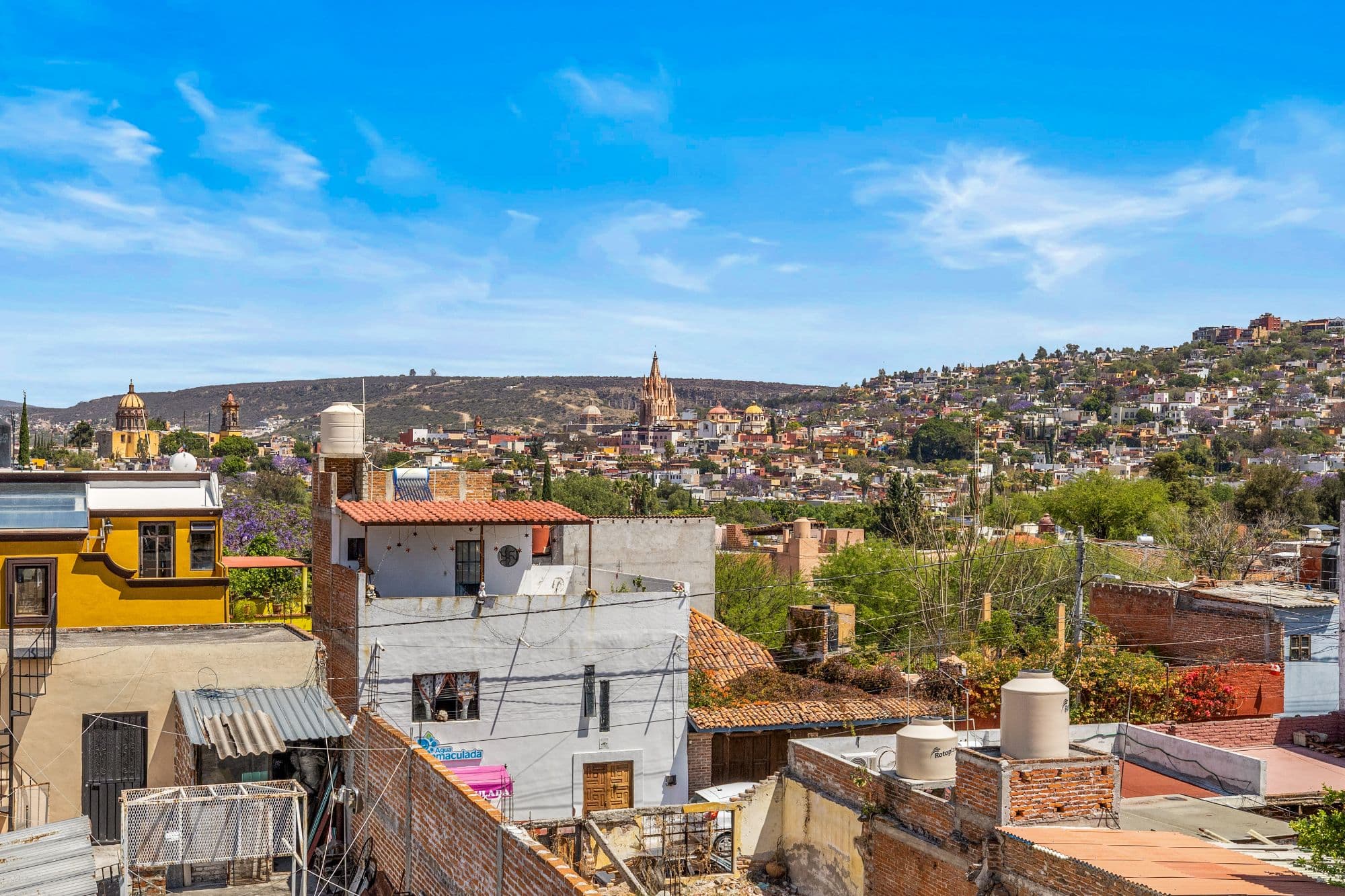Casa Cocuchas — San Miguel de Allende Centro, San Miguel de Allende — photo 26 — panoramic colonial townscape, vibrant architectural charm