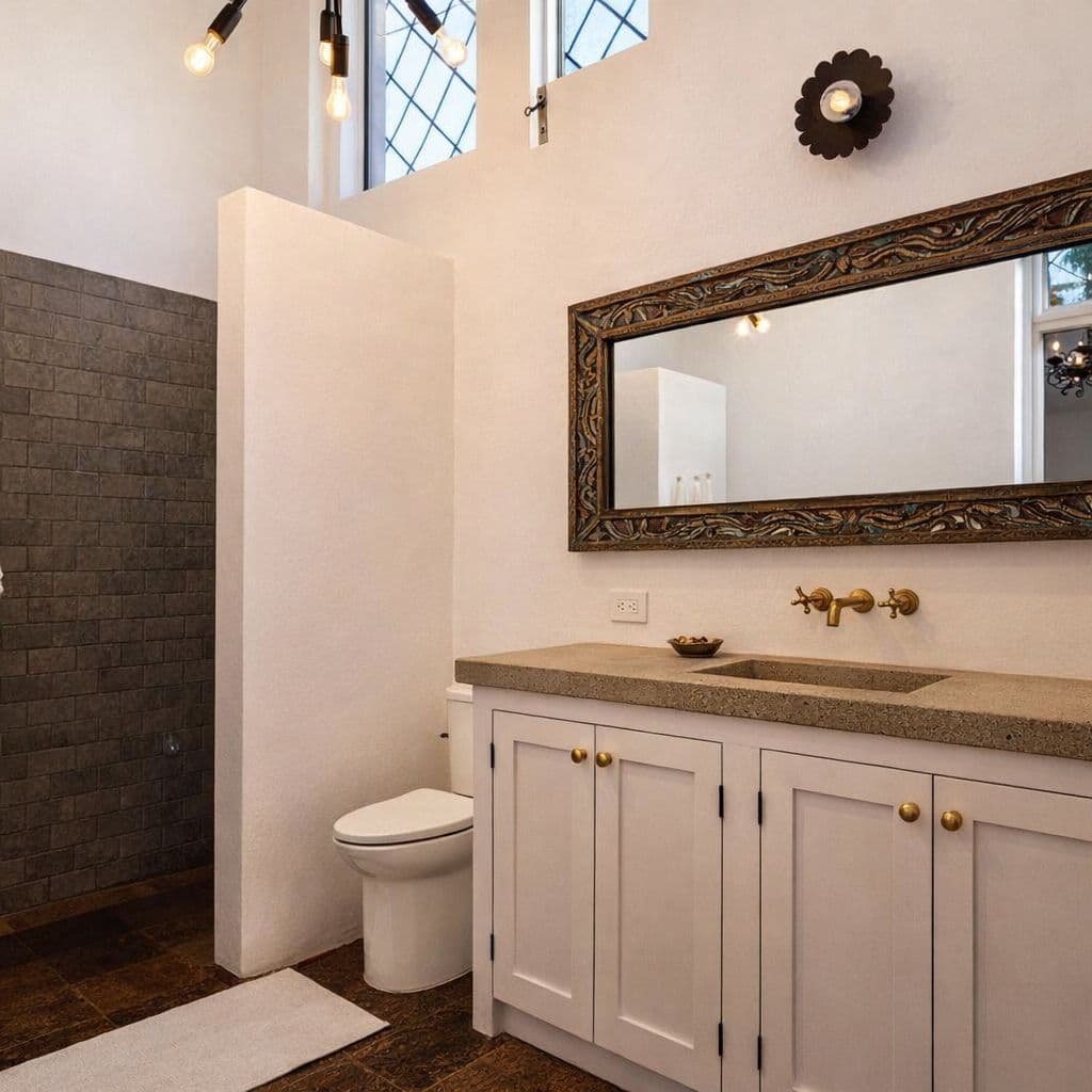 Breathtaking Casa Blanca — Guadiana, San Miguel de Allende — photo 36 — sophisticated spa-like master bath