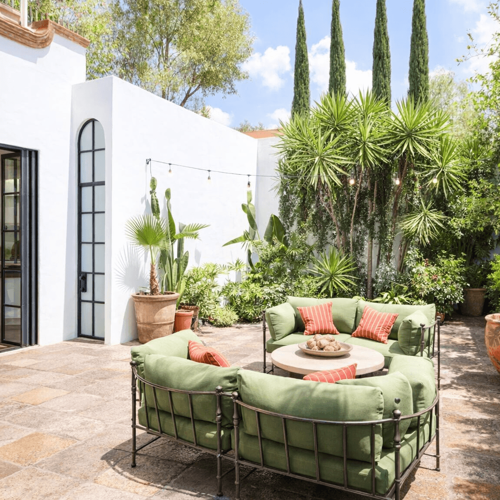 Breathtaking Casa Blanca — Guadiana, San Miguel de Allende — photo 25 — serene courtyard oasis with curated gardens