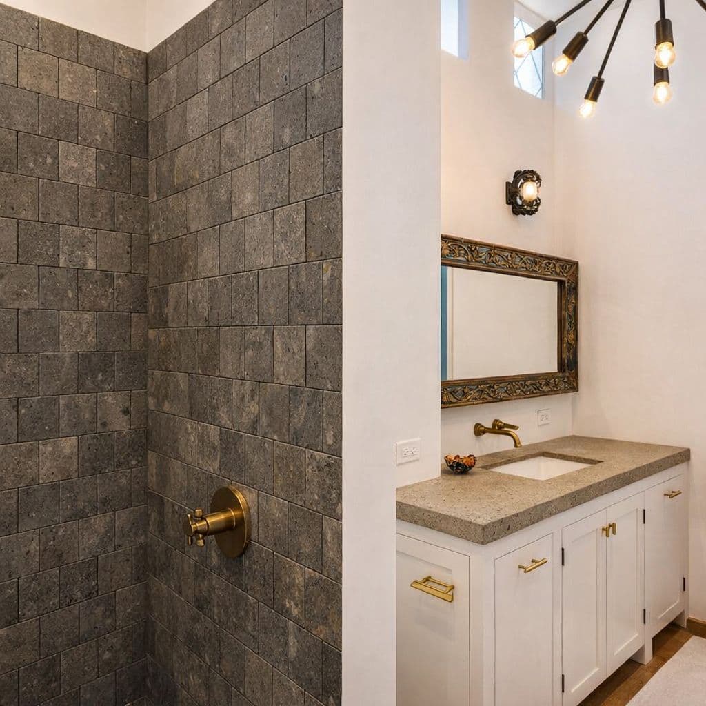 Breathtaking Casa Blanca — Guadiana, San Miguel de Allende — photo 37 — spa-inspired ensuite with designer finishes