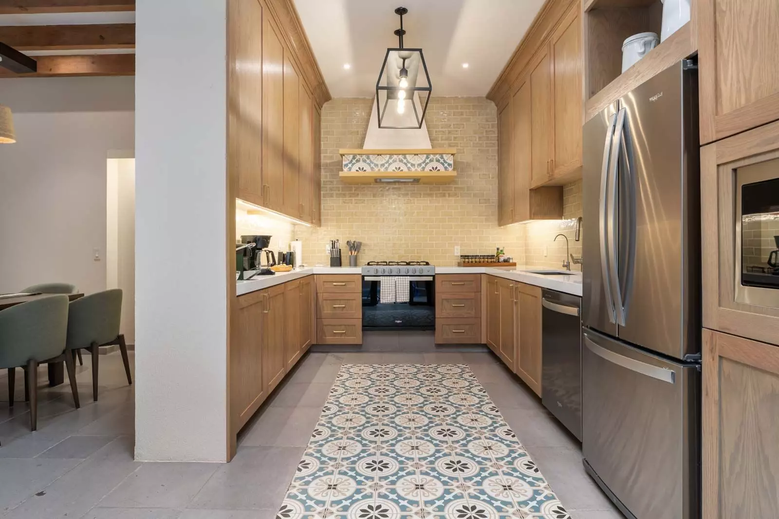 La Purisima — Centro, San Miguel de Allende — photo 7 — contemporary kitchen with warm wood elegance