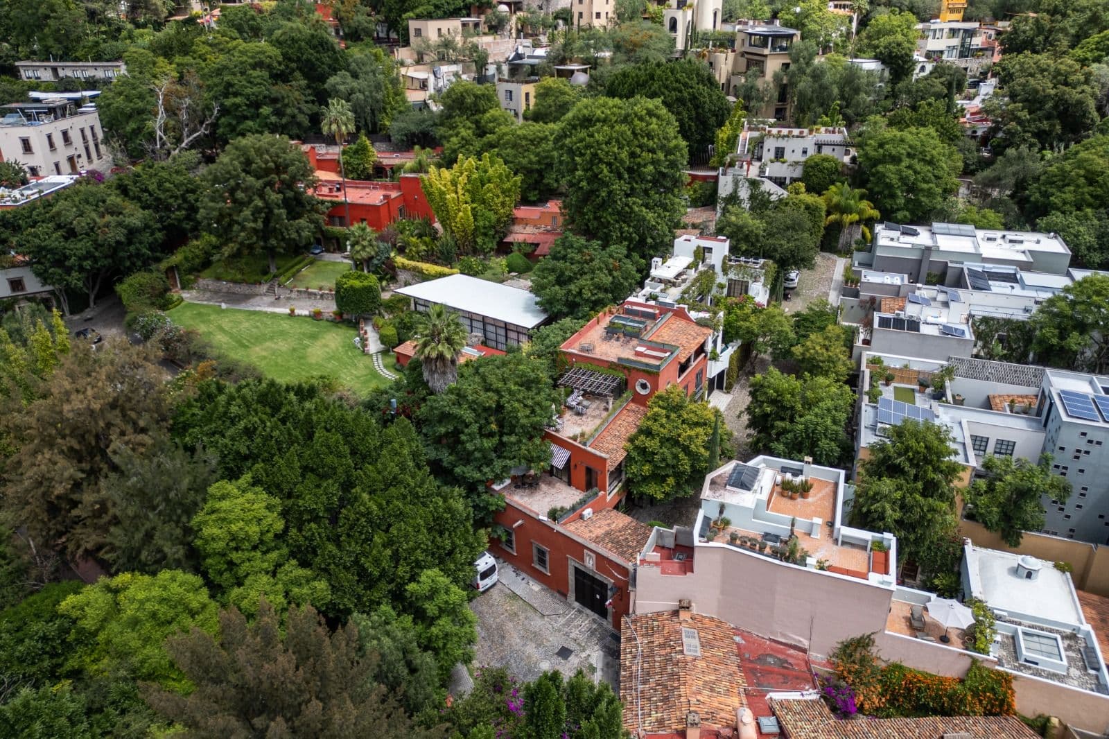 Casa Santa Mónica — Centro, San Miguel de Allende — photo 21 — verdant hillside sanctuary, architectural charm
