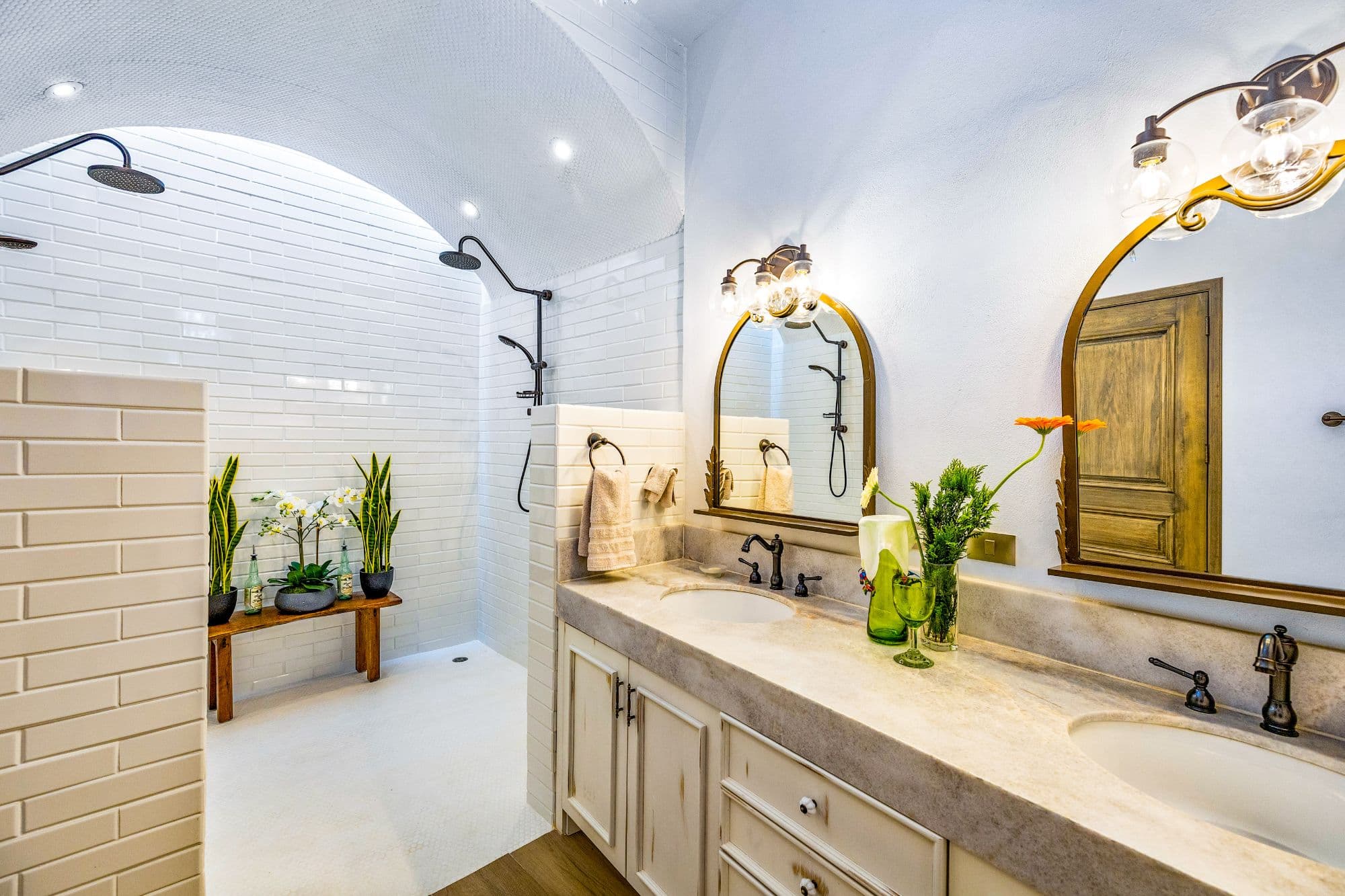 Casa Noble — Guadalupe, San Miguel de Allende — photo 4 — spa-inspired master bath oasis