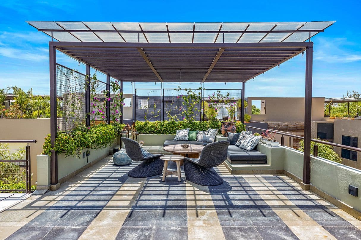 Casa 19 — Centro, San Miguel de Allende — photo 23 — sophisticated rooftop terrace oasis