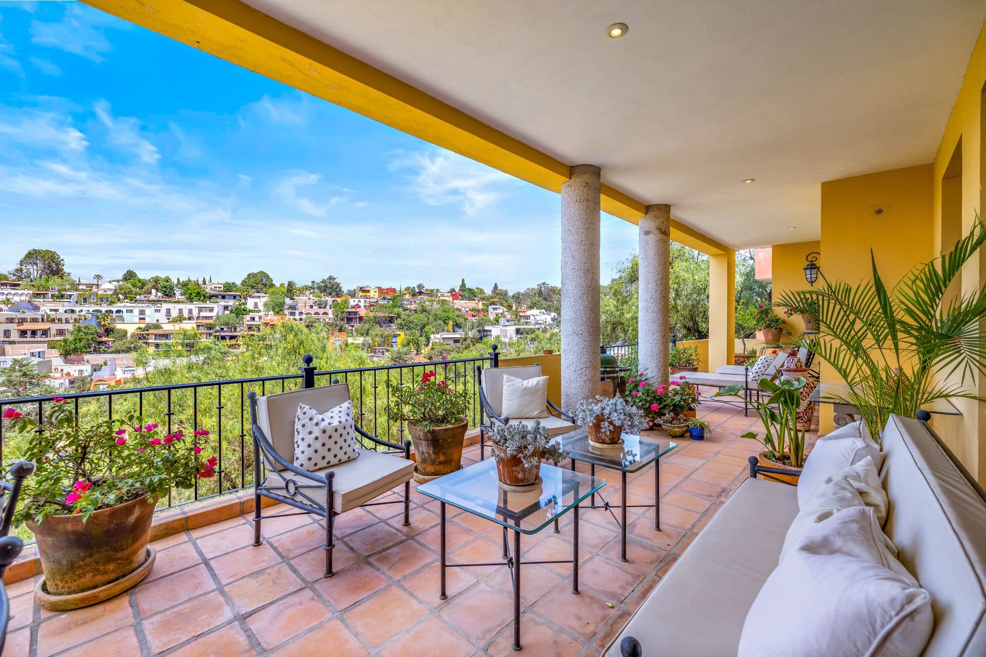 Condo Girasoles — San Miguel de Allende Centro, San Miguel de Allende — photo 16 — panoramic hillside views, elegant terracotta elegance
