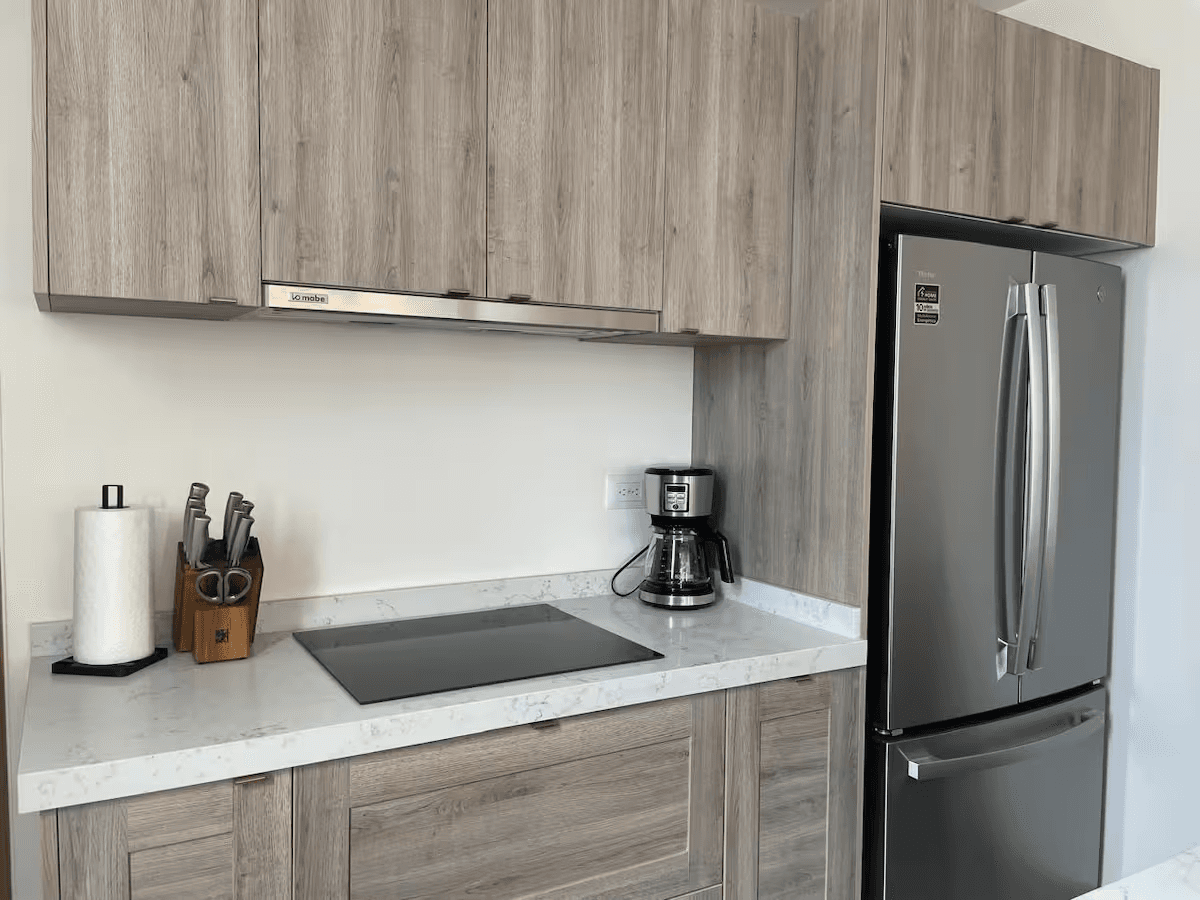 Casa Nixon — Barrio Santo, San Miguel de Allende — photo 7 — modern kitchen with elegant finishes