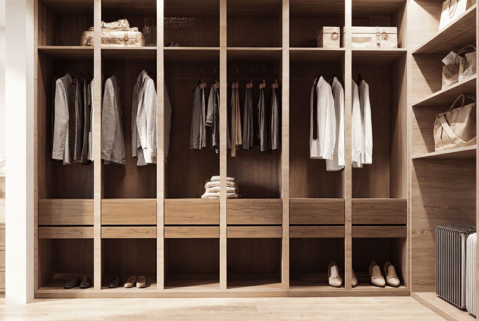 ORIZABA - Residencia 1 — San Antonio, San Miguel de Allende — photo 8 — sophisticated custom closet, immaculate organization