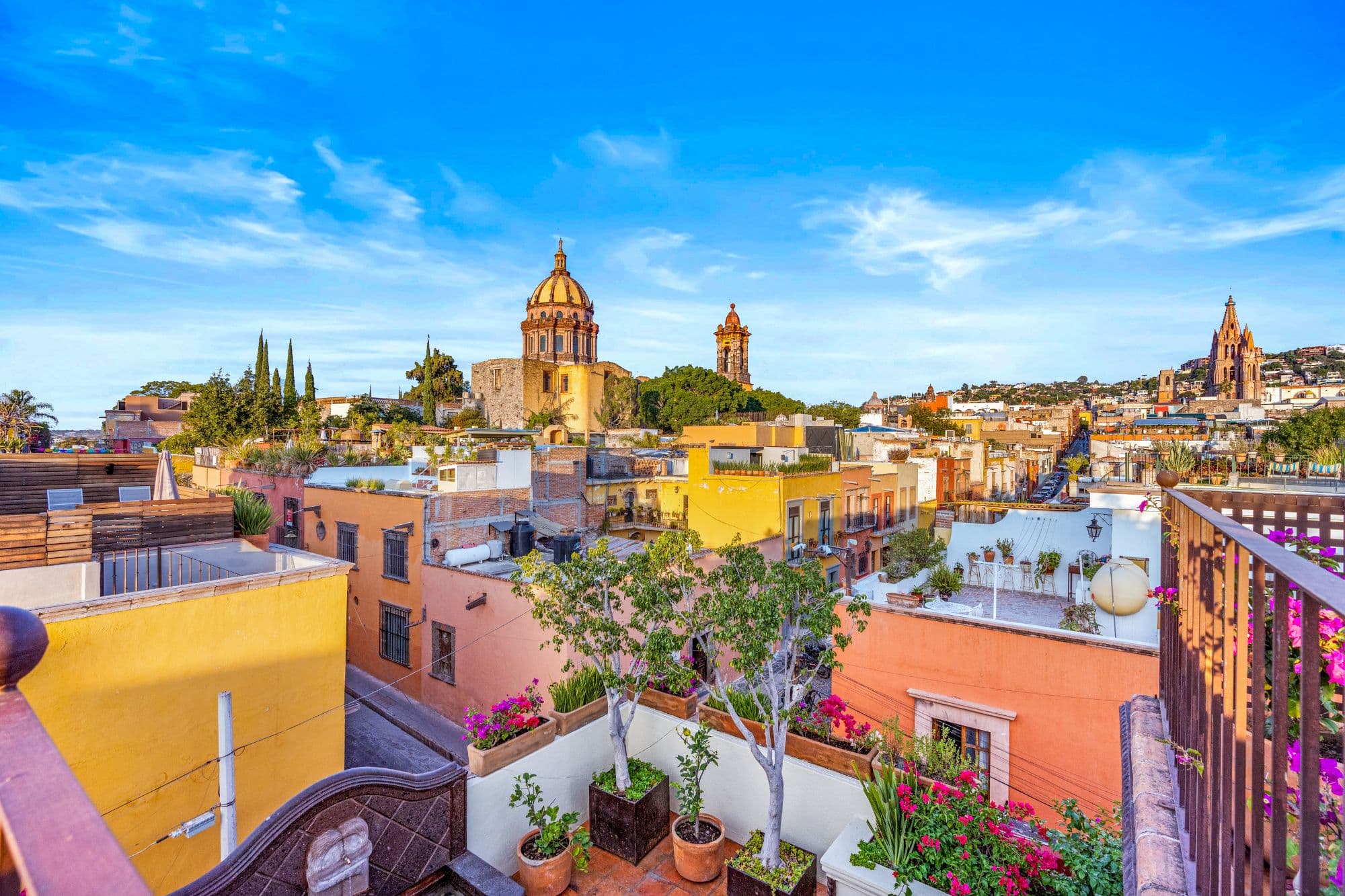Casa Maria — San Miguel de Allende Centro, San Miguel de Allende — photo 3 — vibrant rooftop with panoramic colonial views