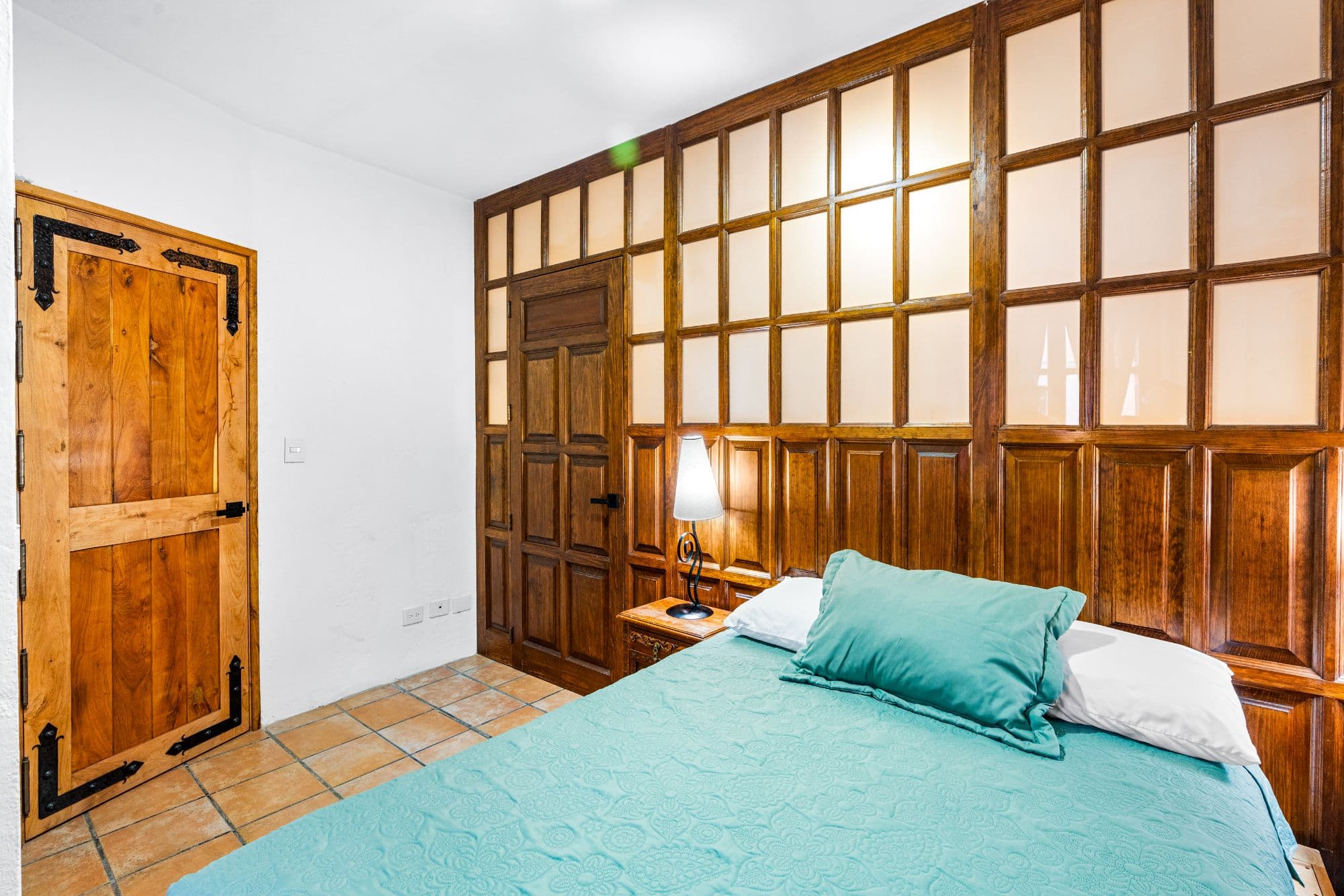 Casa Maria — San Miguel de Allende Centro, San Miguel de Allende — photo 17 — charming rustic bedroom, abundant natural light