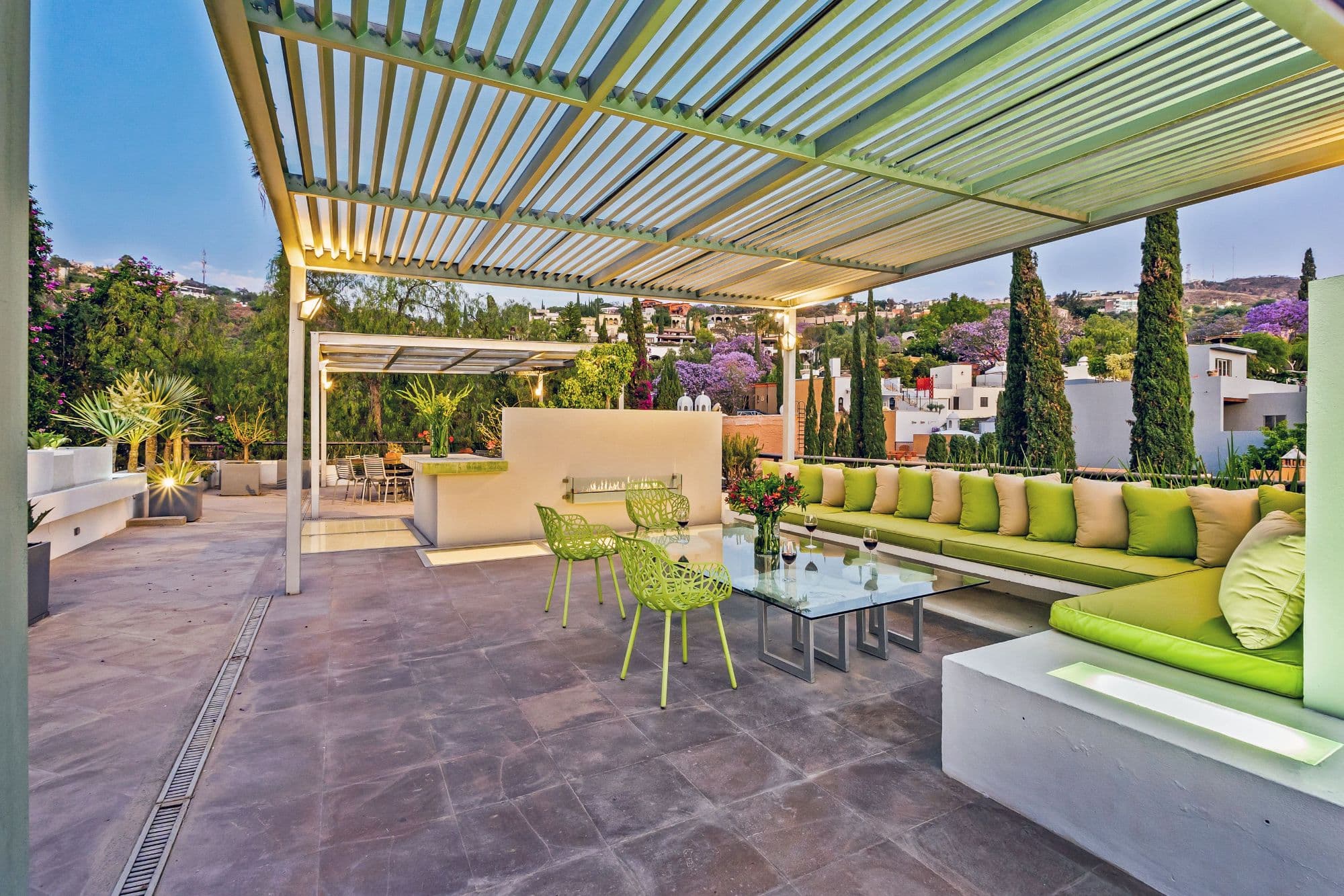 Casa Kent — Centro, San Miguel de Allende — photo 21 — panoramic hilltop terrace, luminous elegance
