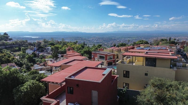 Salida a Qro Lot 147 — Centro, San Miguel de Allende — photo 5 — panoramic valley views, contemporary mexican architecture