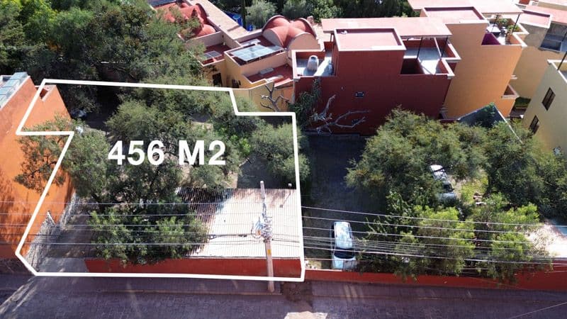 Salida a Qro Lot 147 — Centro, San Miguel de Allende — photo 9 — verdant sanctuary with architectural potential