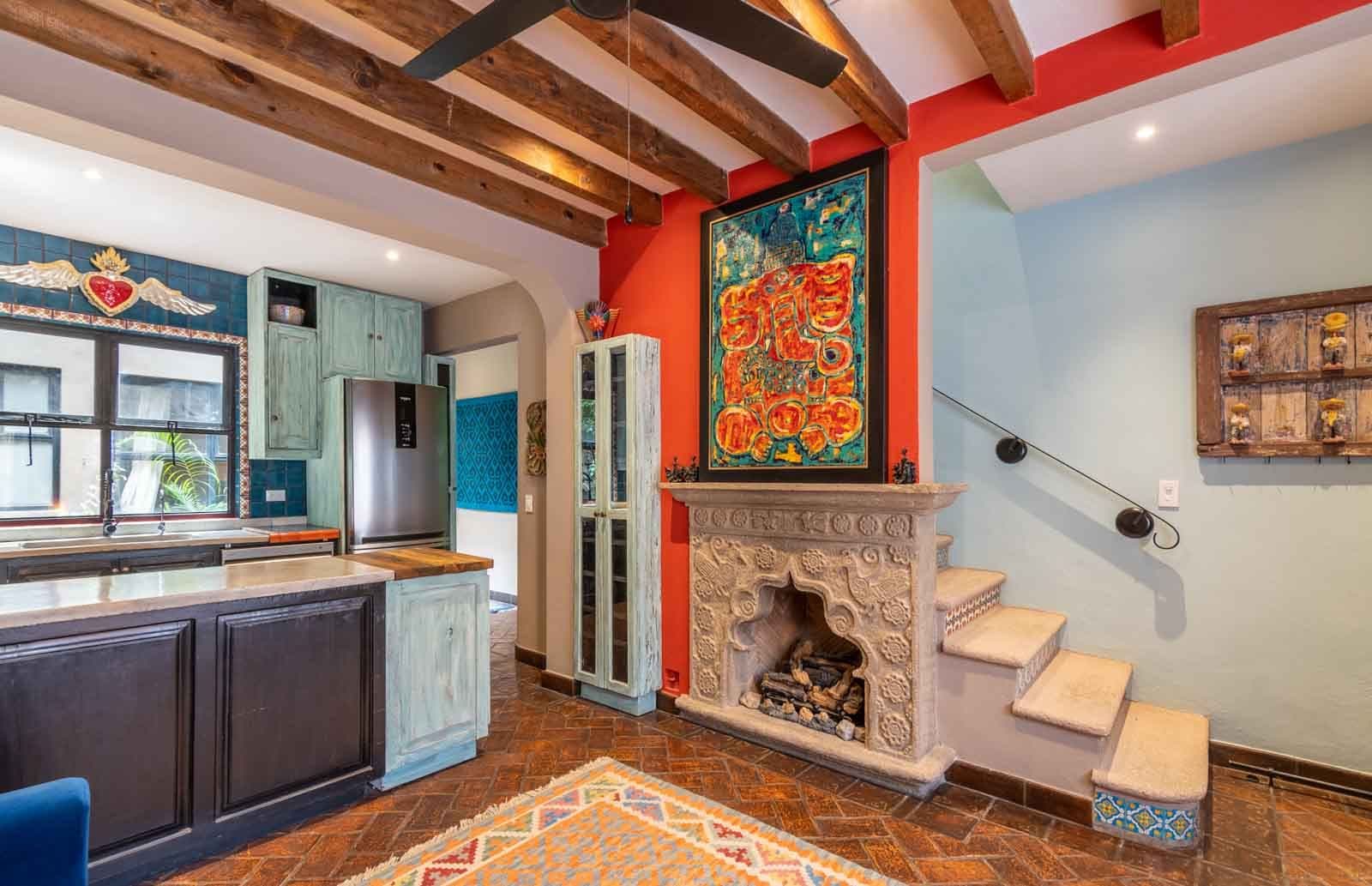 Casa de la Felicidad — San Antonio, San Miguel de Allende — photo 5 — vibrant colonial living with artistic charm