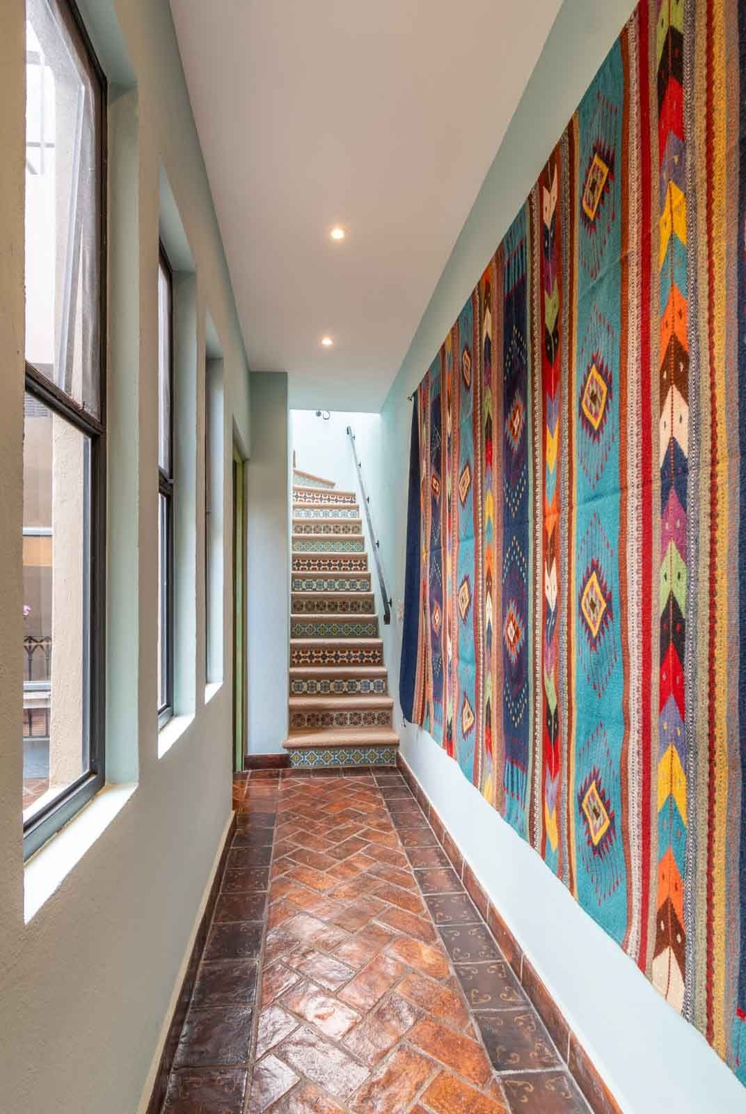 Casa de la Felicidad — San Antonio, San Miguel de Allende — photo 18 — artisanal corridor, luminous traditional elegance