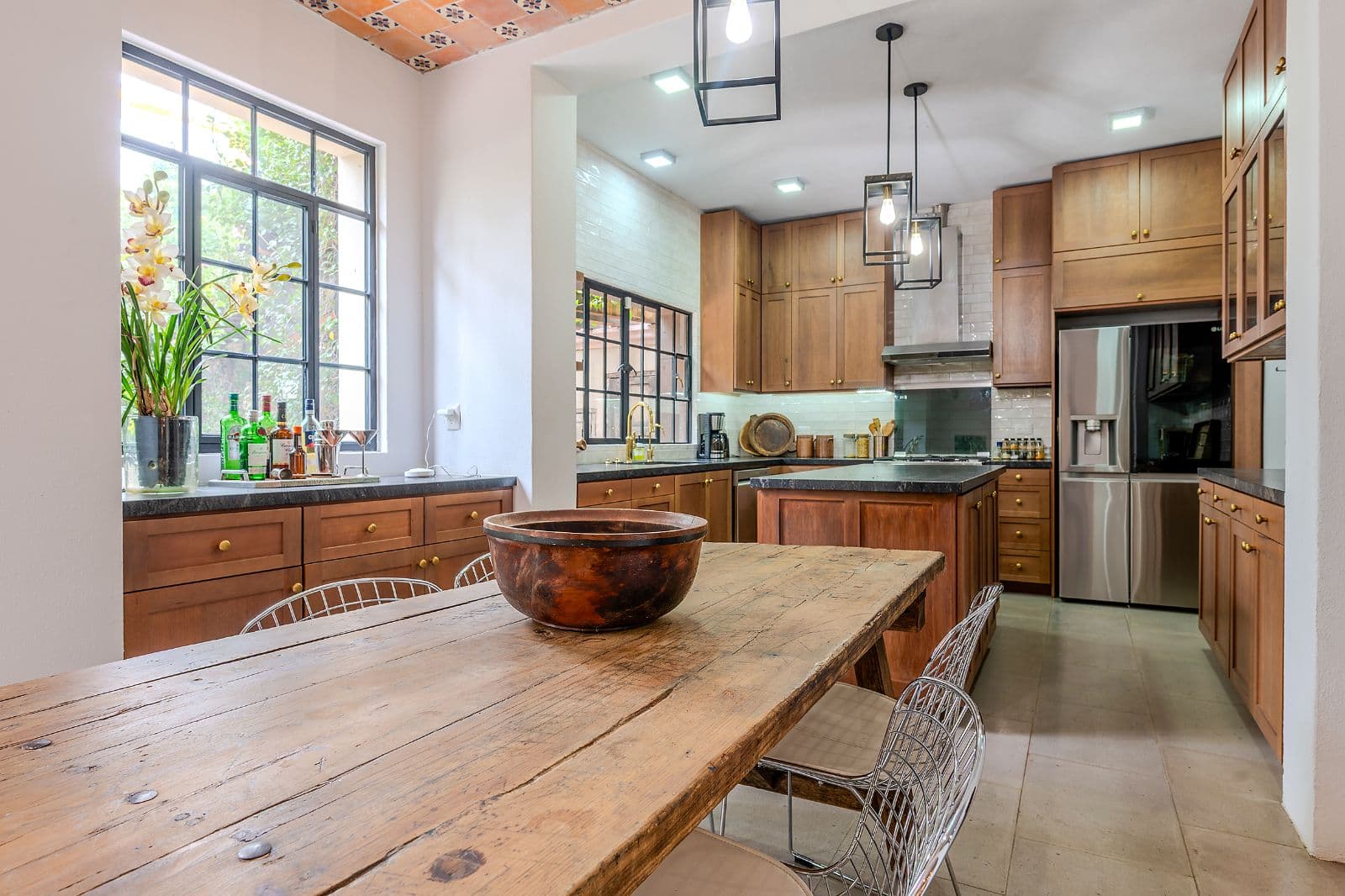 Casa Fia — Centro, San Miguel de Allende — photo 8 — warm wood, light-filled culinary haven