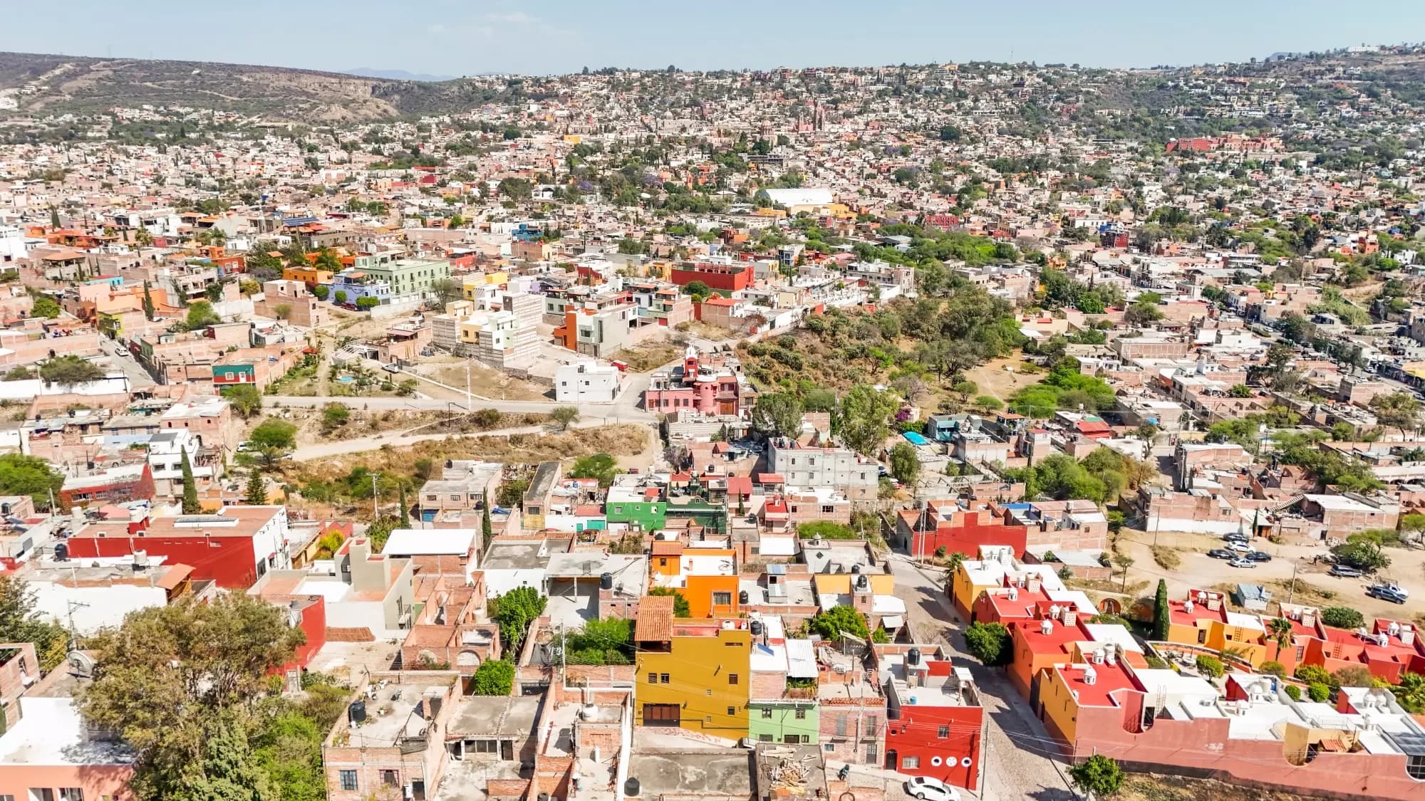CASA LINDA — Lindavista, San Miguel de Allende — photo 32 — vibrant hillside community, colorful architectural charm