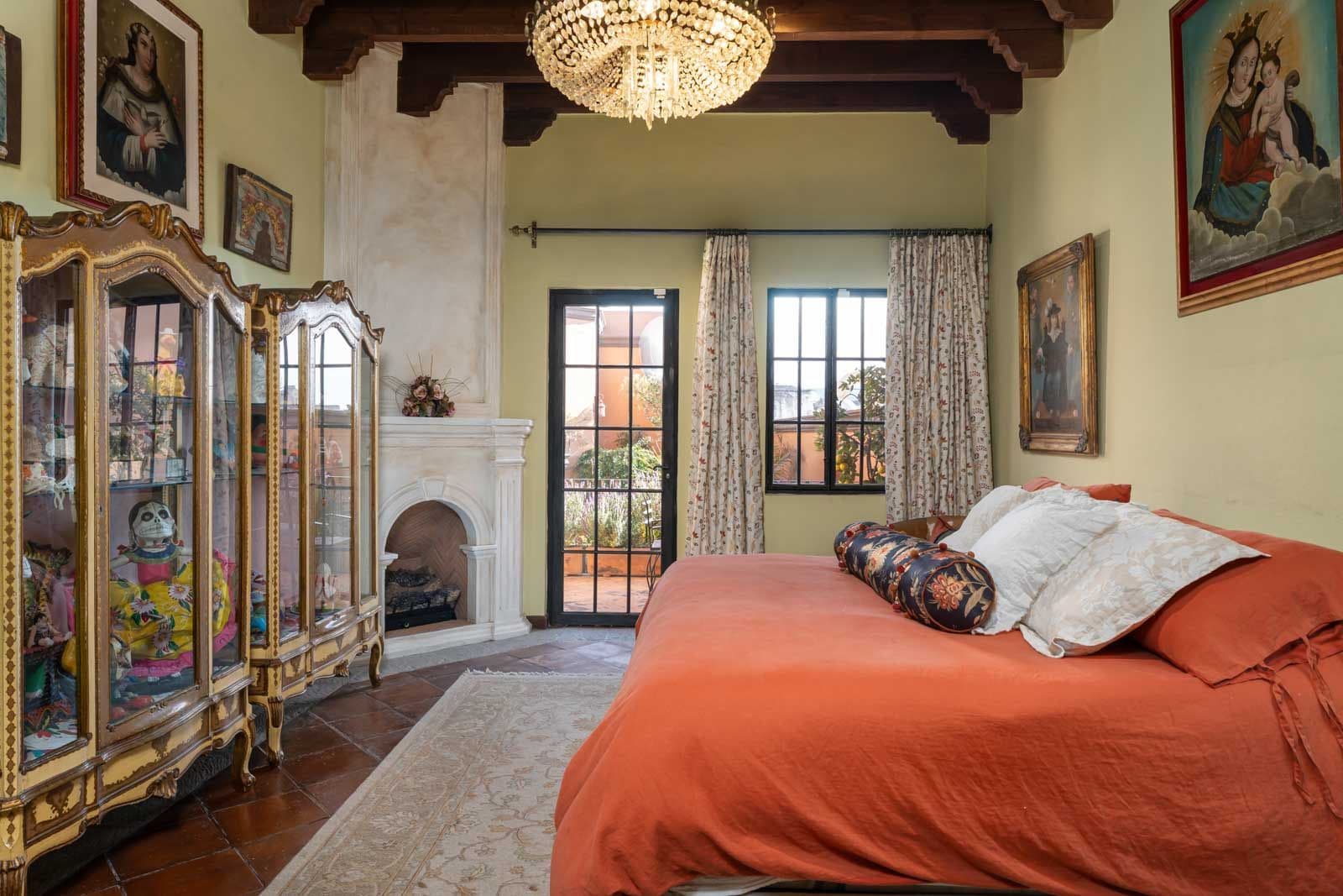 Casa Bella Vita — Centro, San Miguel de Allende — photo 19 — sunlit colonial bedroom, curated elegance