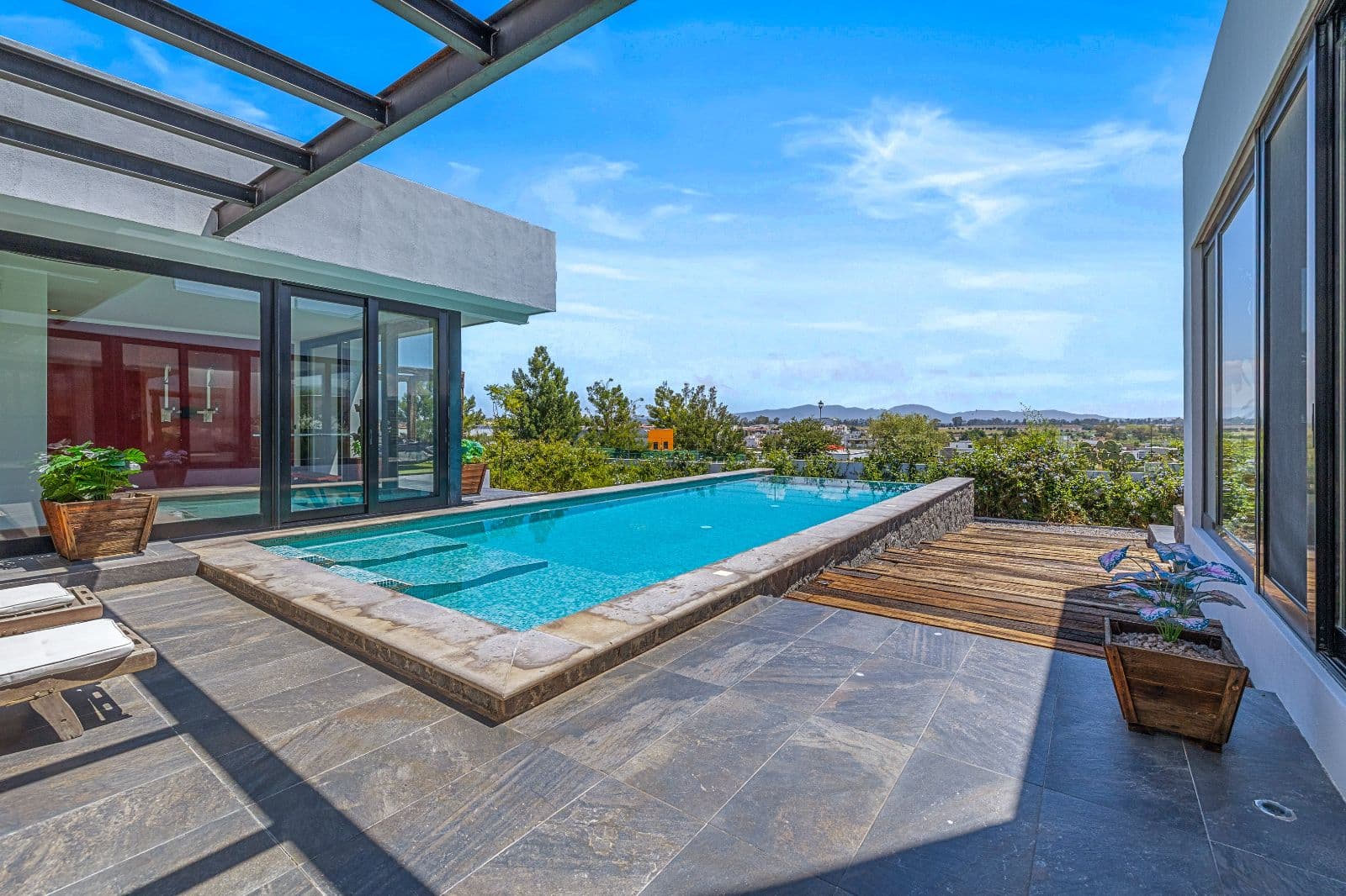 The Dream House — Zirándaro, San Miguel de Allende — photo 18 — contemporary luxury poolside oasis with panoramic views
