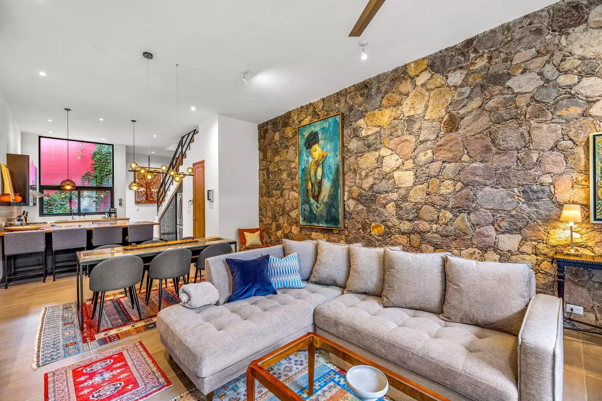 Casa Nochevieja — Guadalupe, San Miguel de Allende — photo 9 — rustic stone elegance meets modern comfort