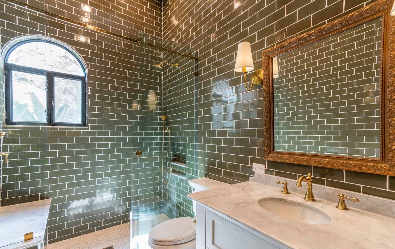 Casa Jacaranda — Guadiana, San Miguel de Allende — photo 7 — elegant spa-inspired bathroom sanctuary