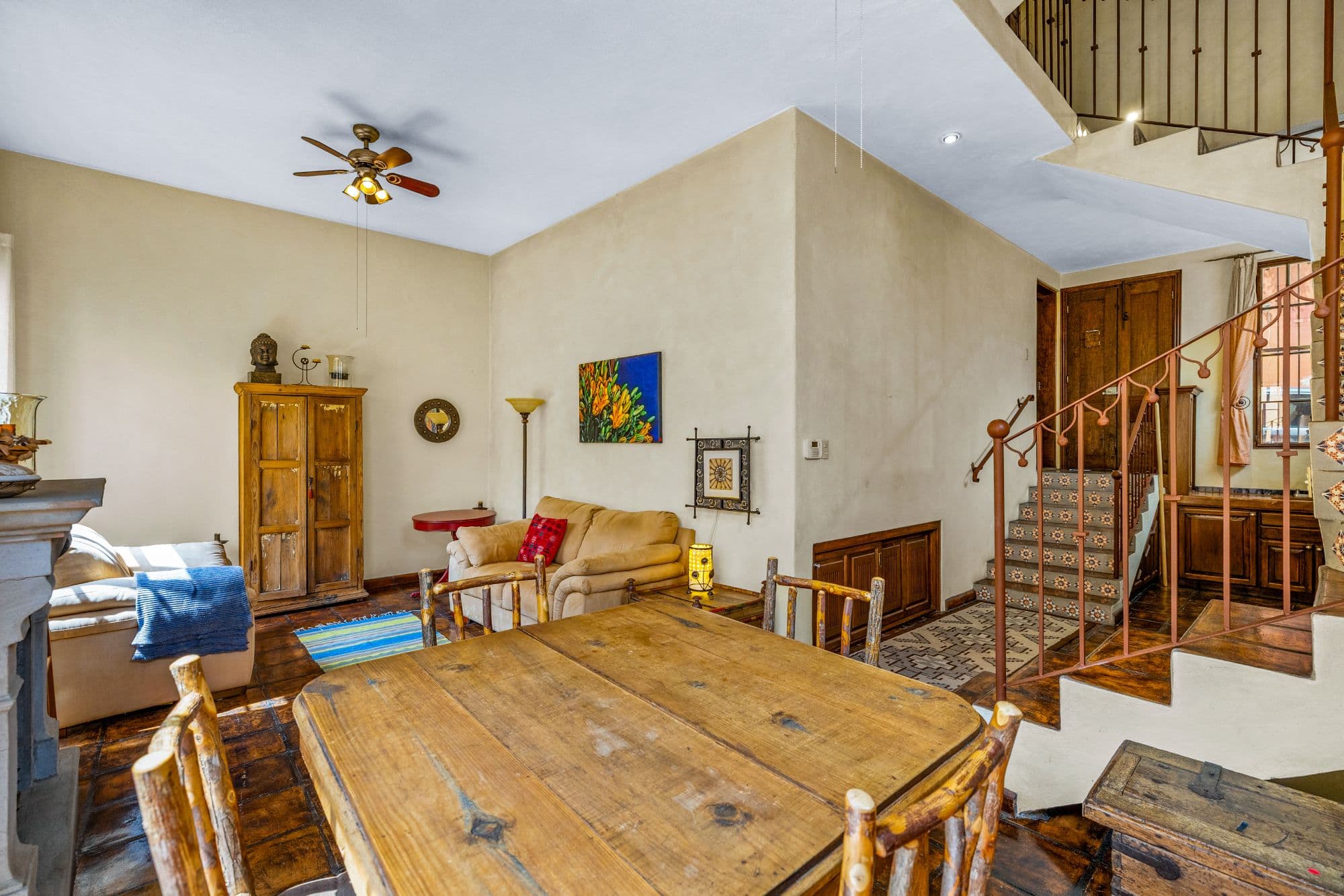 Casa de las Nubes — San Antonio, San Miguel de Allende — photo 5 — soaring ceilings, rustic mexican charm