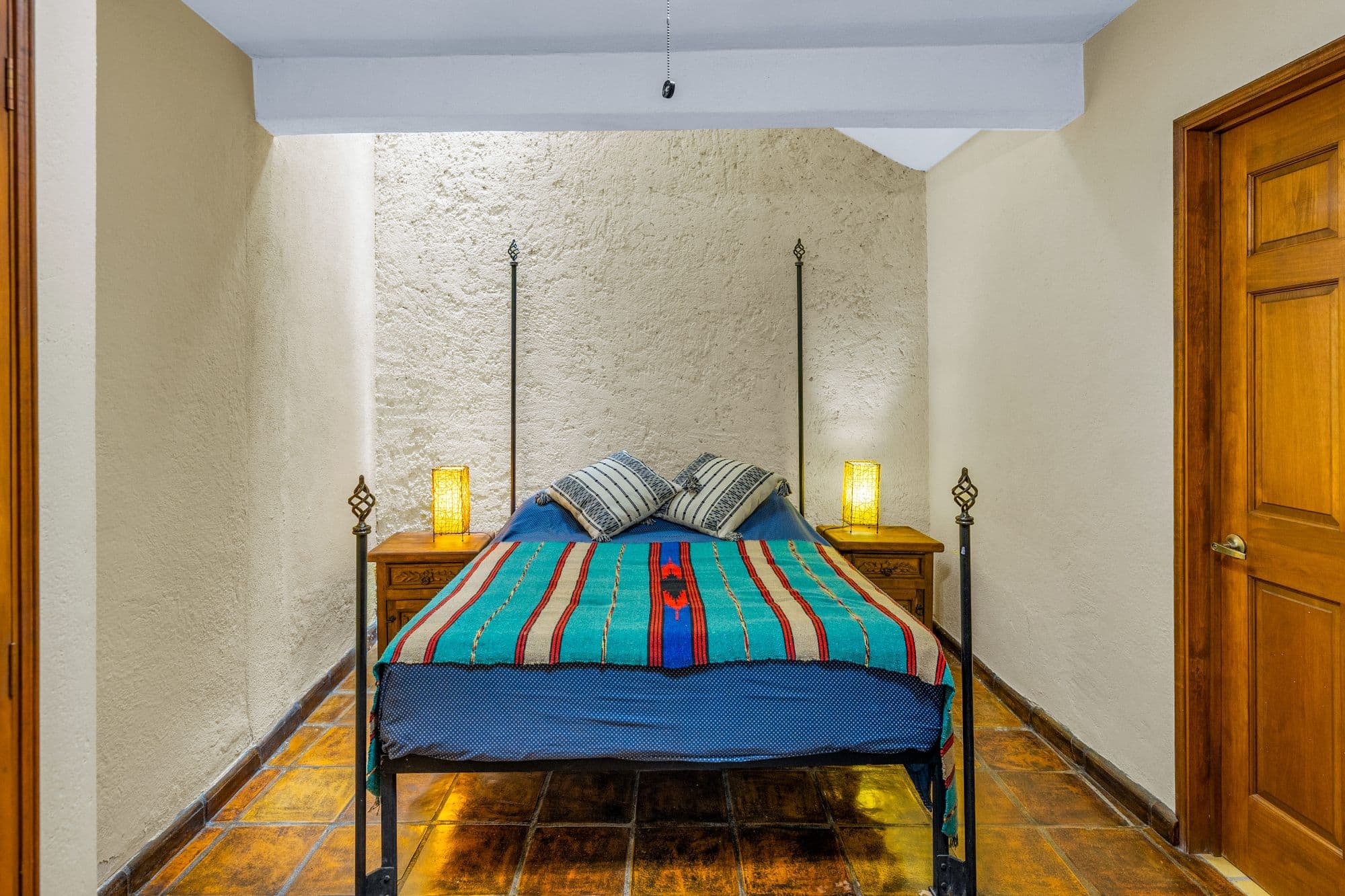 Casa de las Nubes — San Antonio, San Miguel de Allende — photo 20 — authentic colonial bedroom, artisanal charm