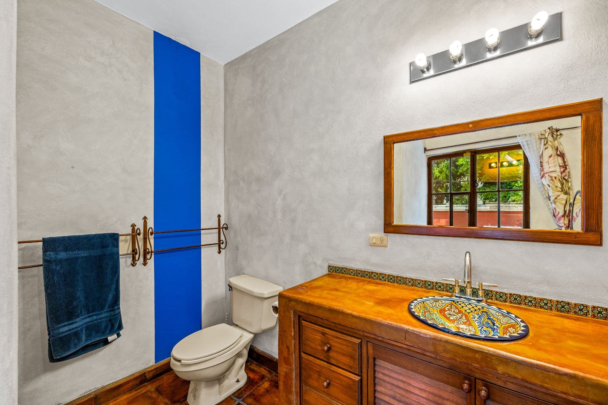 Casa de las Nubes — San Antonio, San Miguel de Allende — photo 14 — charming artisanal bath with authentic character