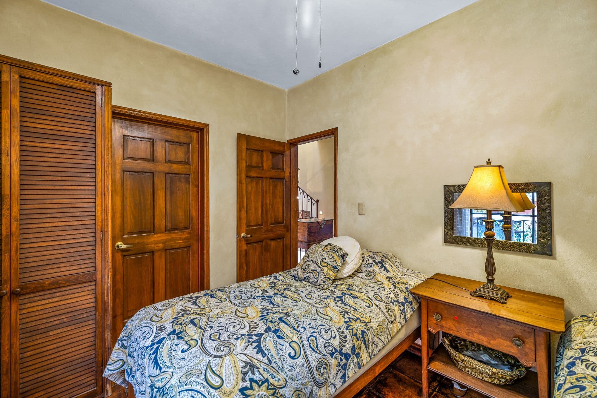 Casa de las Nubes — San Antonio, San Miguel de Allende — photo 13 — charming colonial bedroom with authentic details