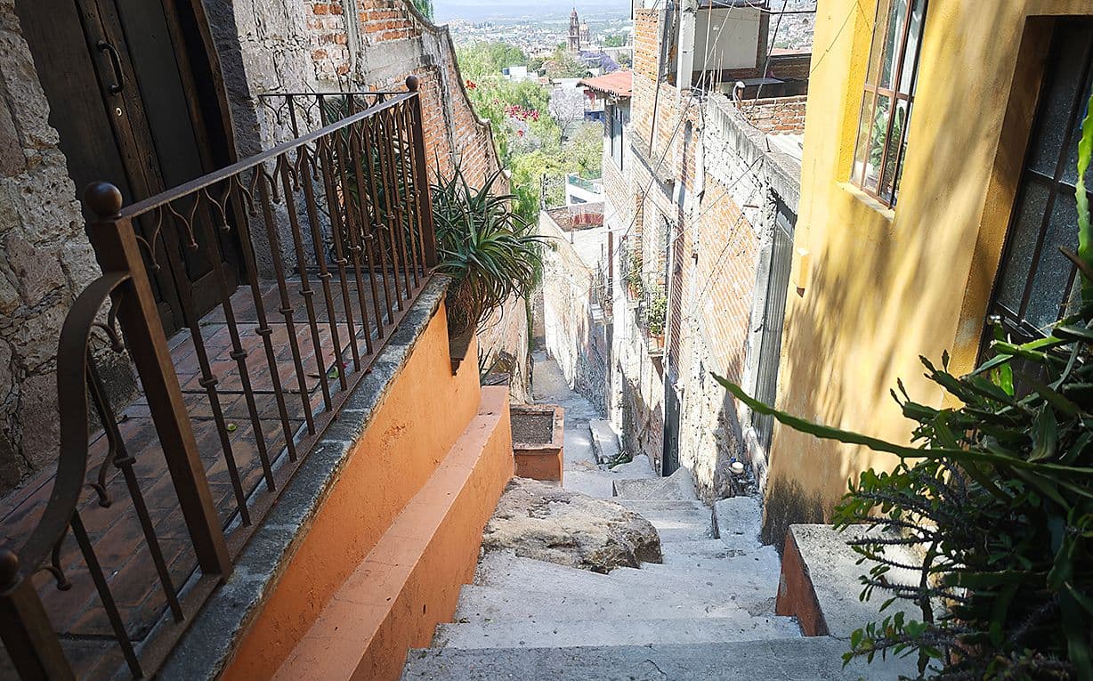 Proyecto Cjon. De Chepito — Centro, San Miguel de Allende — photo 27 — charming colonial alleyway with expansive city views