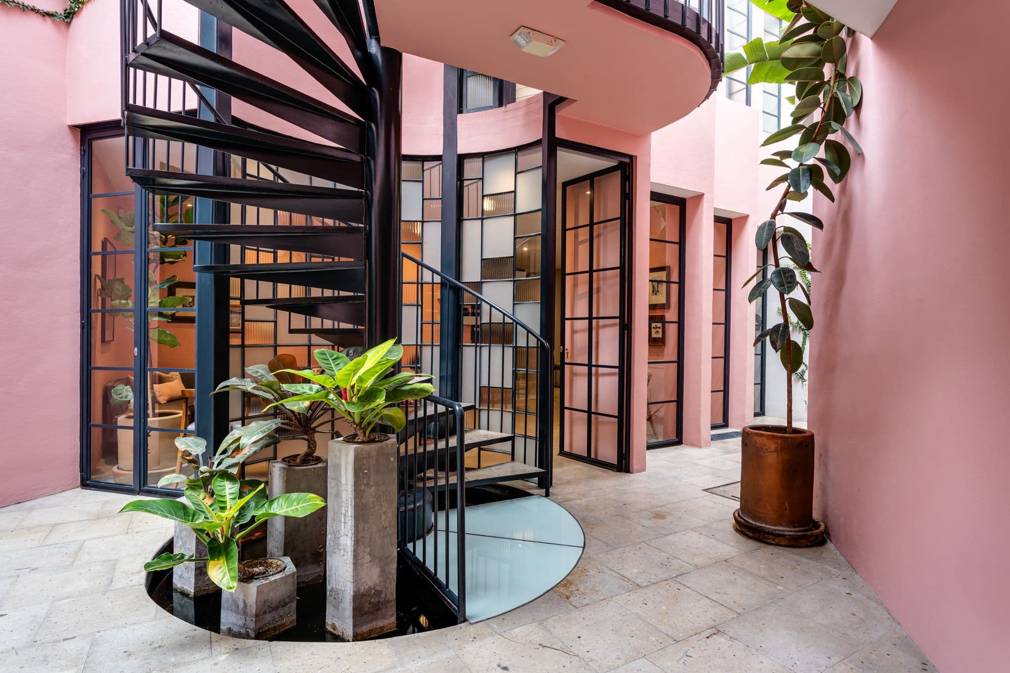 The Brooklane — Centro, San Miguel de Allende — photo 4 — charming courtyard with architectural elegance