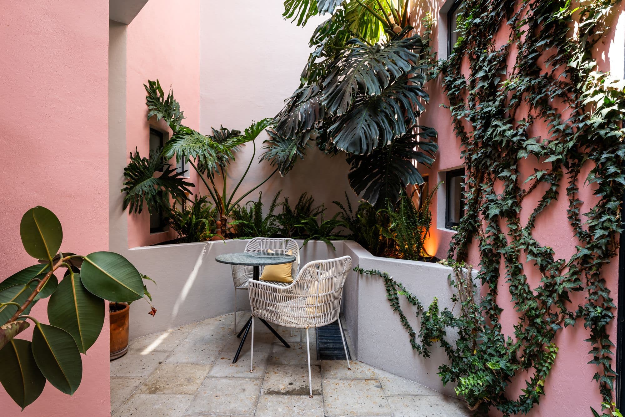 The Brooklane — Centro, San Miguel de Allende — photo 22 — lush tropical courtyard oasis