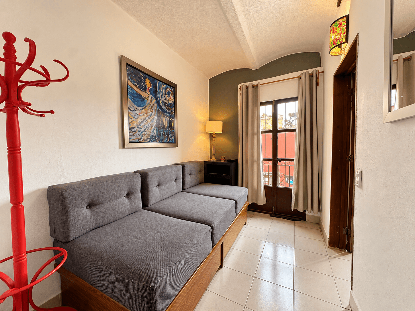 CASA MARIA — Centro, San Miguel de Allende — photo 14 — sophisticated living room with terrace views