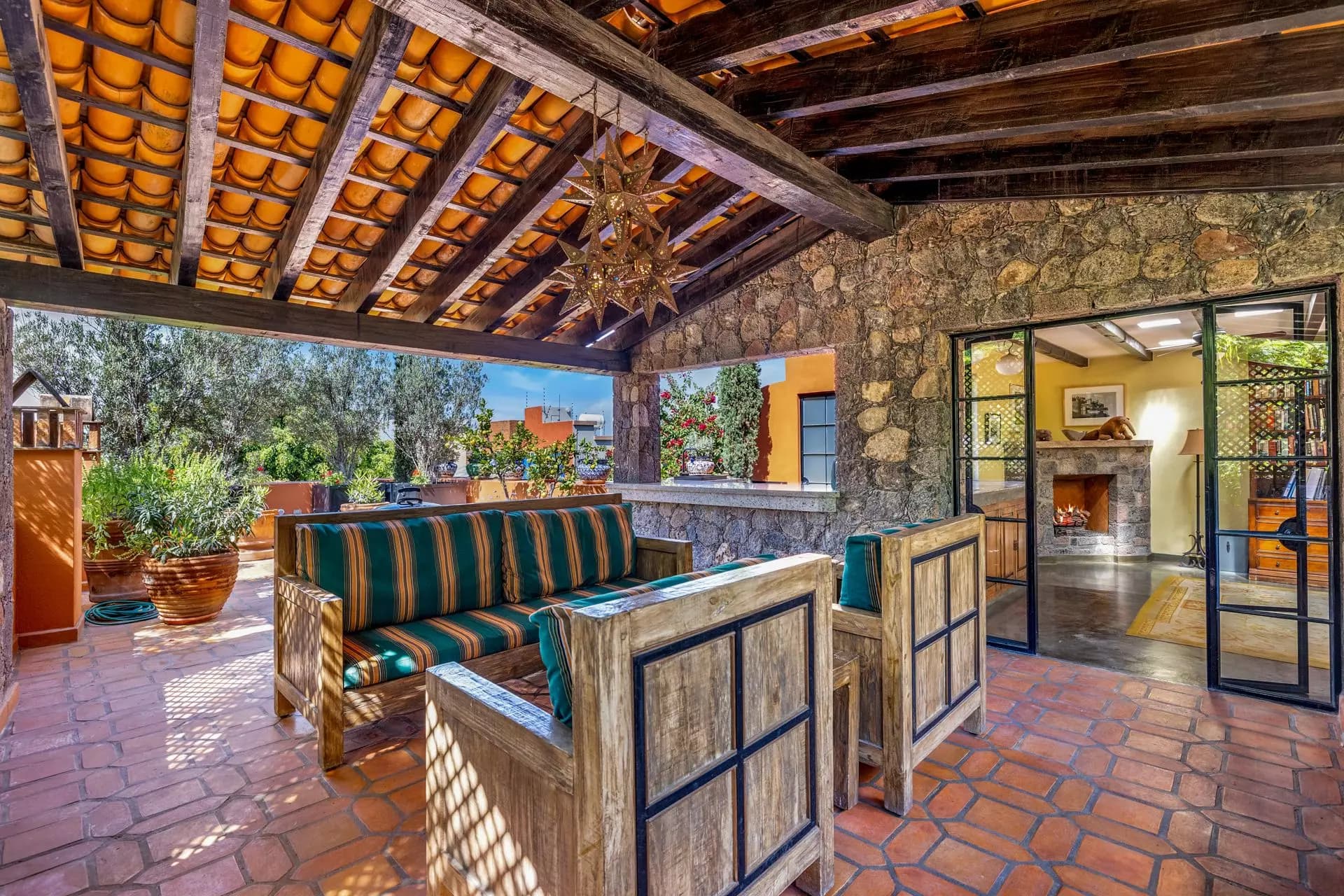 Casa Flora — Guadiana, San Miguel de Allende — photo 25 — rustic terracotta elegance meets colonial charm