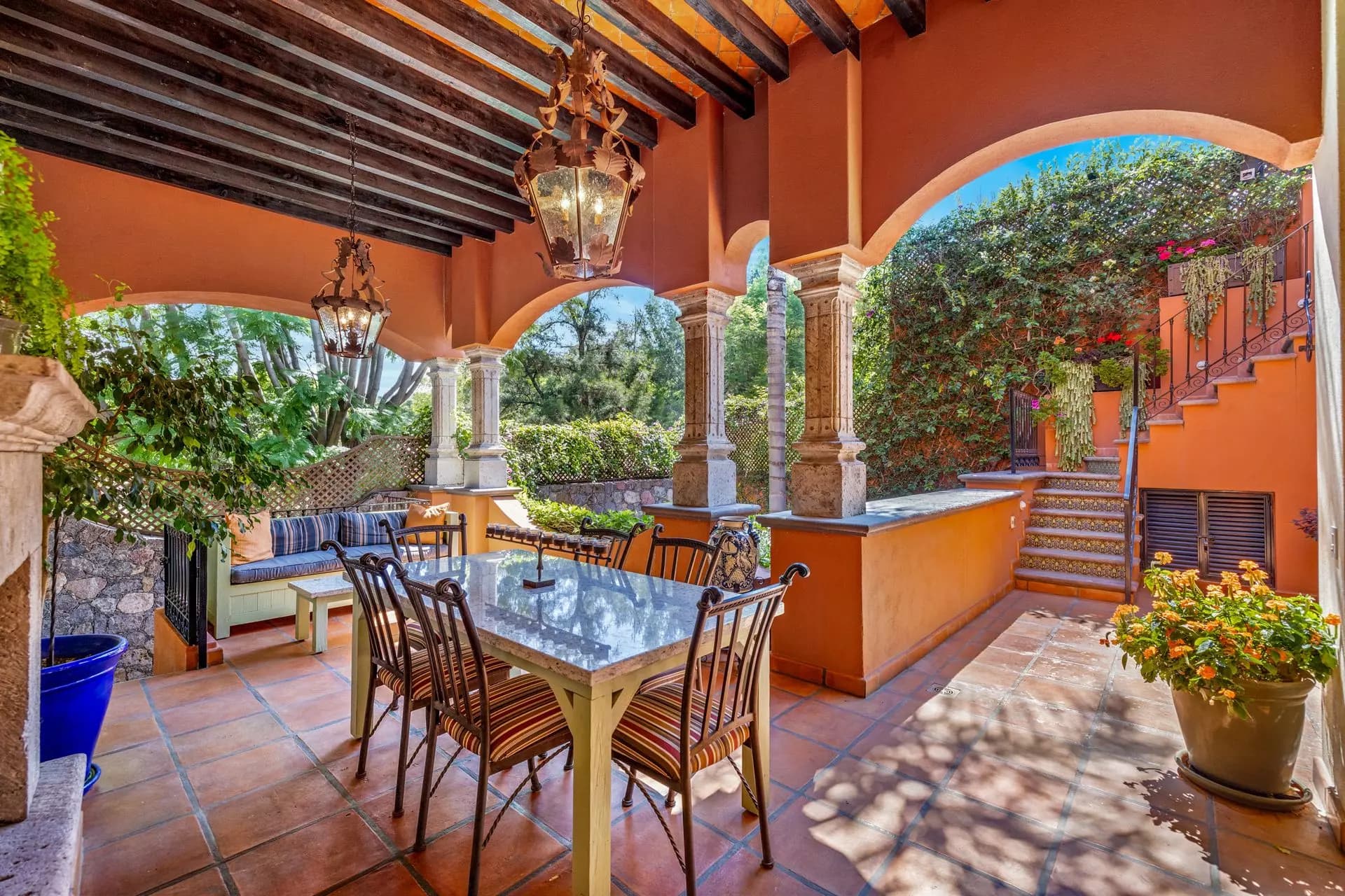 Casa Flora — Guadiana, San Miguel de Allende — photo 12 — enchanting colonial courtyard oasis