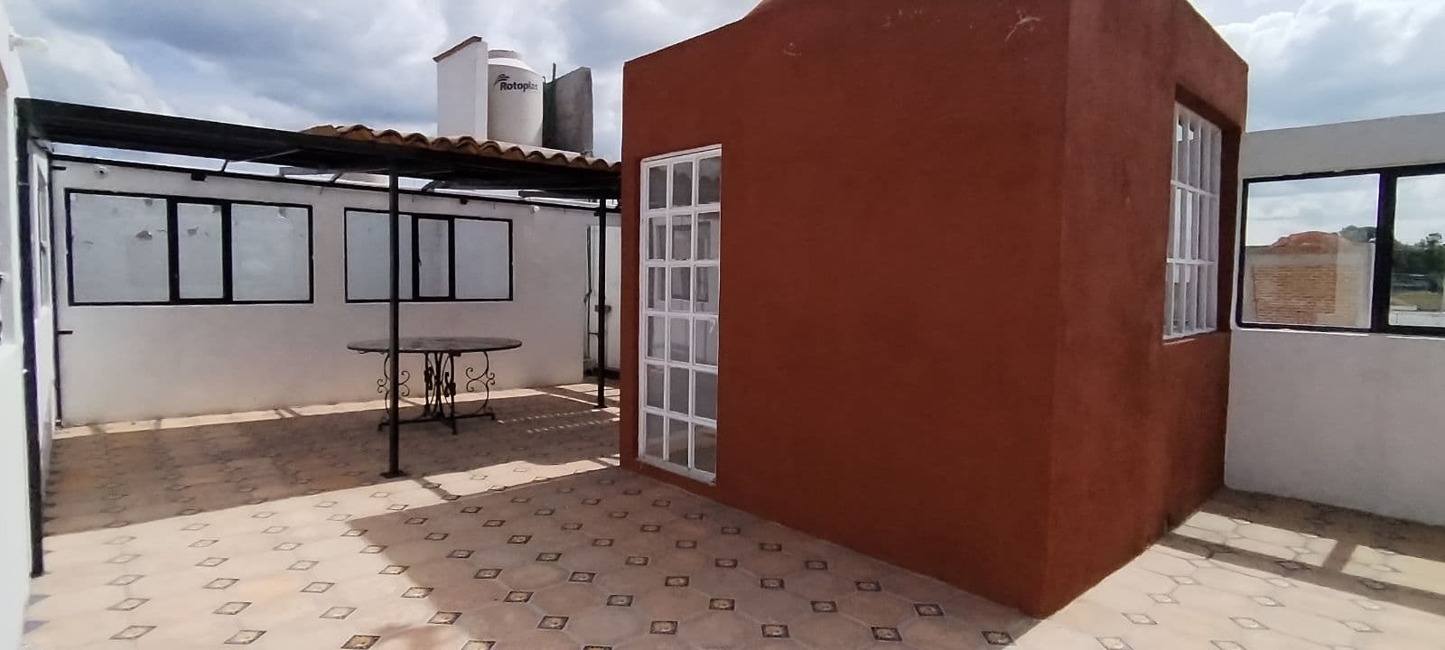 Casa Gogorrón Brisas — Las Brisas, San Miguel de Allende — photo 13 — sunlit rooftop terrace, rustic charm awaits