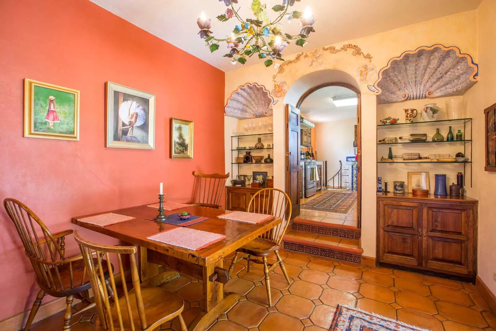 Casa Mirador del Sol — Ojo de Agua, San Miguel de Allende — photo 6 — vibrant colonial dining with authentic character