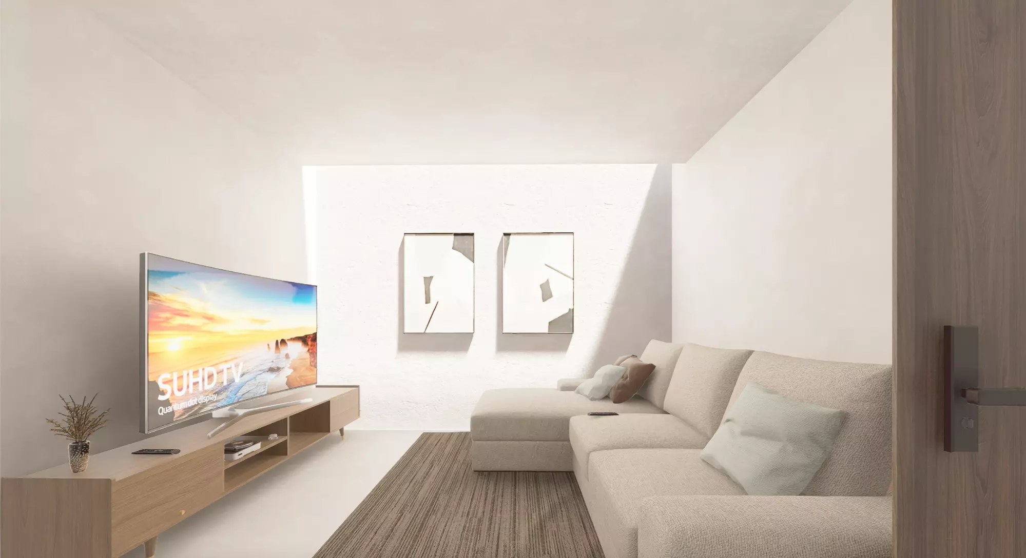 Casa 1 Rinconada del Pedregal — Rinconada de Los Balcones, San Miguel de Allende — photo 7 — serene minimalist living space flooded with light