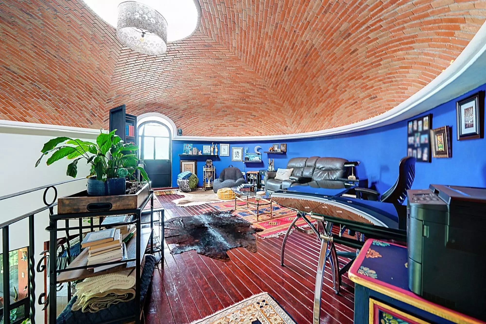 Casa Wabi Sabi en Rancho Labradores — Los Labradores, San Miguel de Allende — photo 22 — soaring brick vault, vibrant living sanctuary