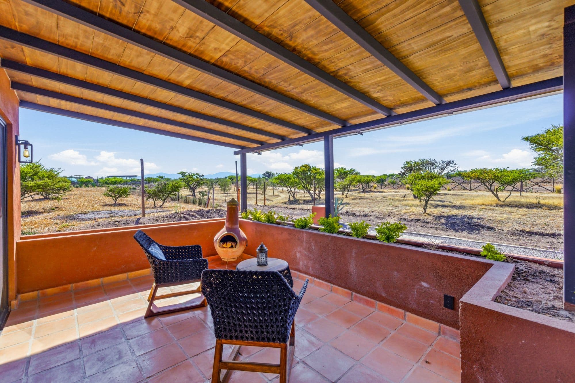 Casa Pavo Real — Sosnabar, San Miguel de Allende — photo 5 — serene vineyard views, rustic elegance