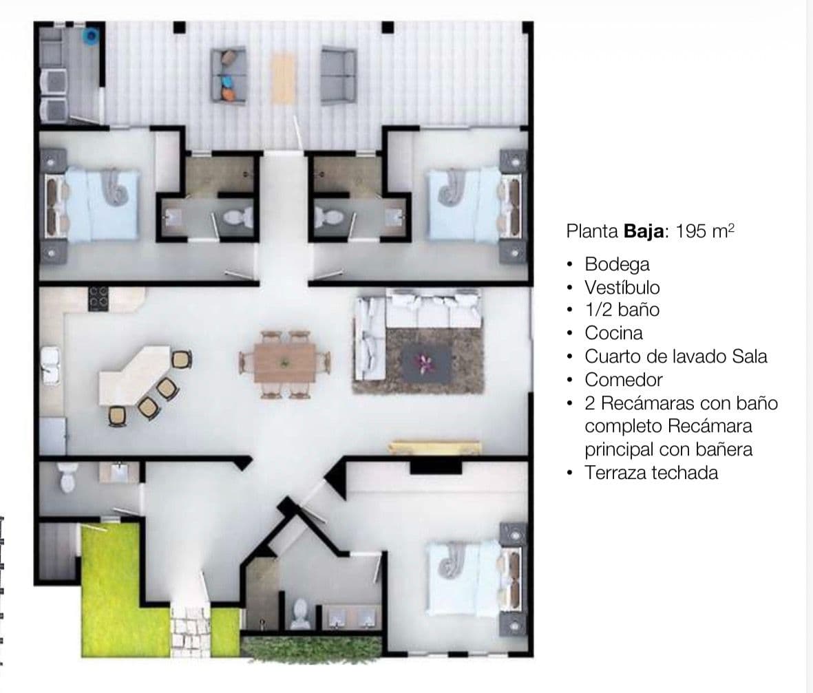 DEPARTAMENTO EN CASCO DE LANDETA PB β Atascadero (Arcos de San Miguel), San Miguel de Allende β photo 16 β sophisticated floor plan, abundant natural light