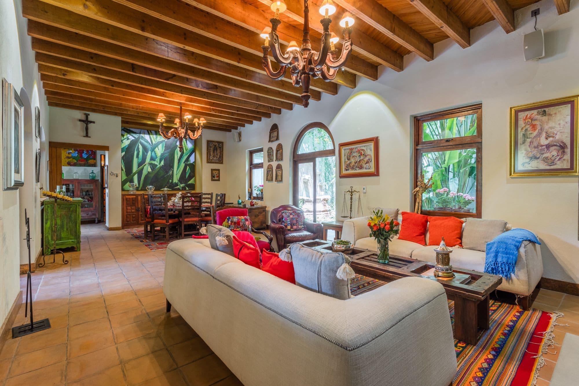 Casa de los Limones — San Antonio, San Miguel de Allende — photo 6 — rustic elegance meets contemporary comfort