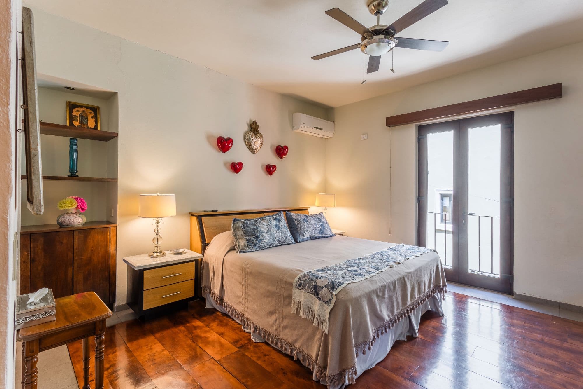 Casa de los Limones — San Antonio, San Miguel de Allende — photo 19 — sophisticated master suite, warm ambiance, terrace views