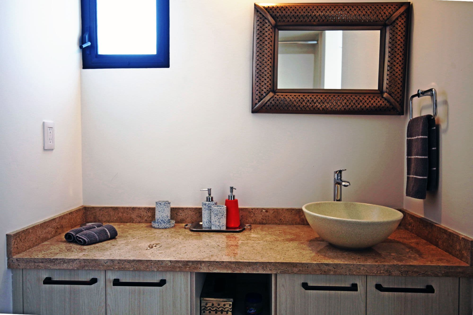 Casa Angeles Residencial La Luminaria — Atascadero (Arcos de San Miguel), San Miguel de Allende — photo 20 — artisanal spa-inspired bathroom sanctuary
