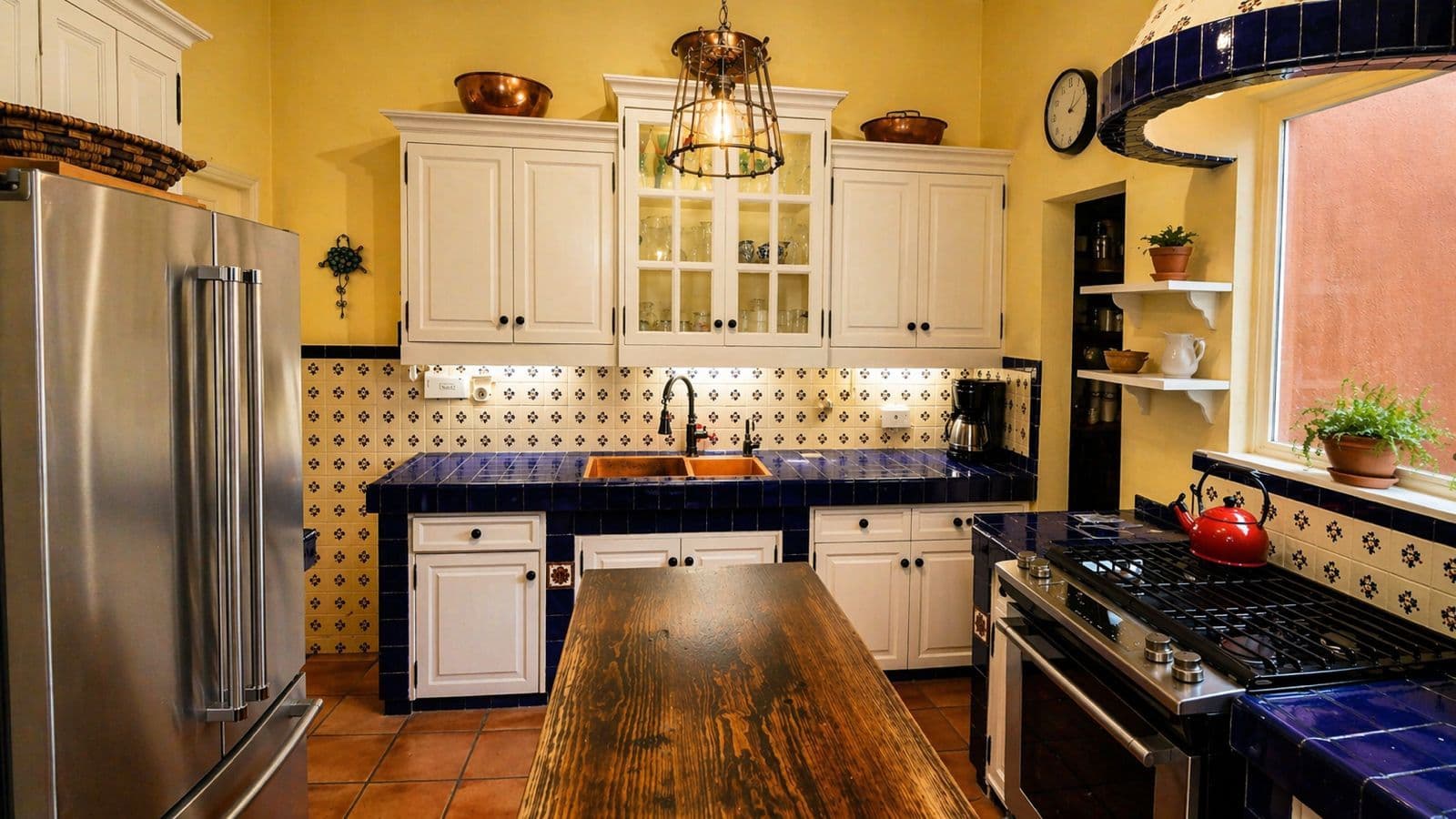 Casa Baeza — Centro, San Miguel de Allende — photo 4 — vibrant chef's kitchen, authentic mexican charm
