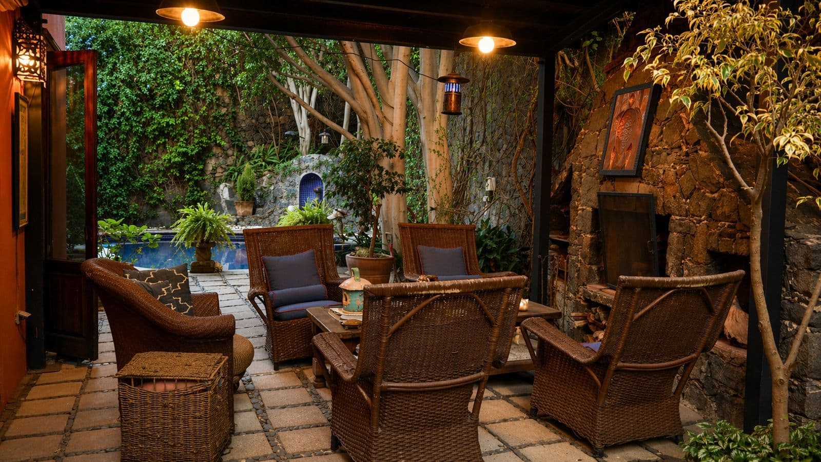 Casa Baeza — Centro, San Miguel de Allende — photo 9 — enchanting courtyard oasis, warm ambiance